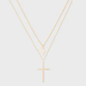 mommy   me cross necklaces
