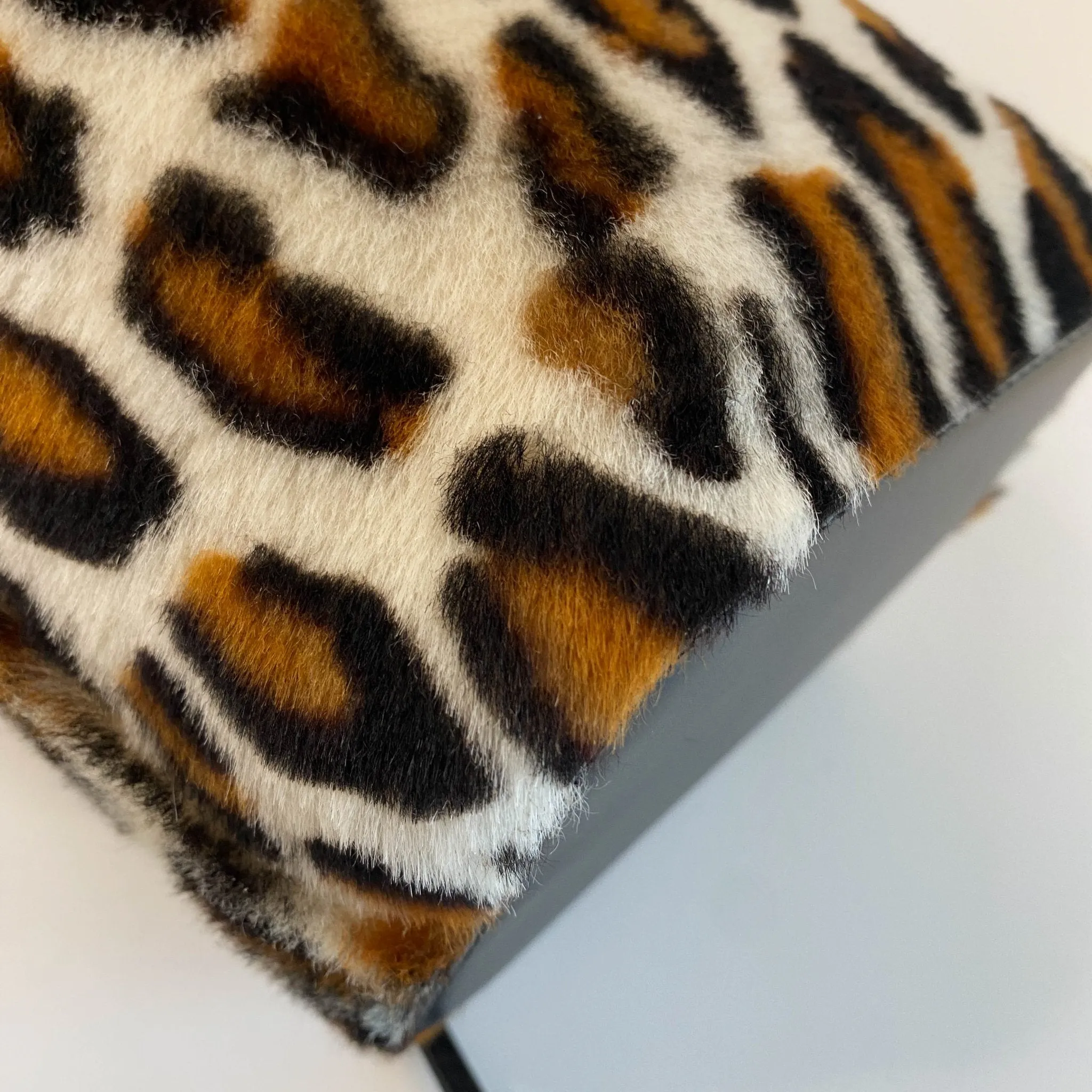 Mon Tresor Leopard Mini Bucket Bag