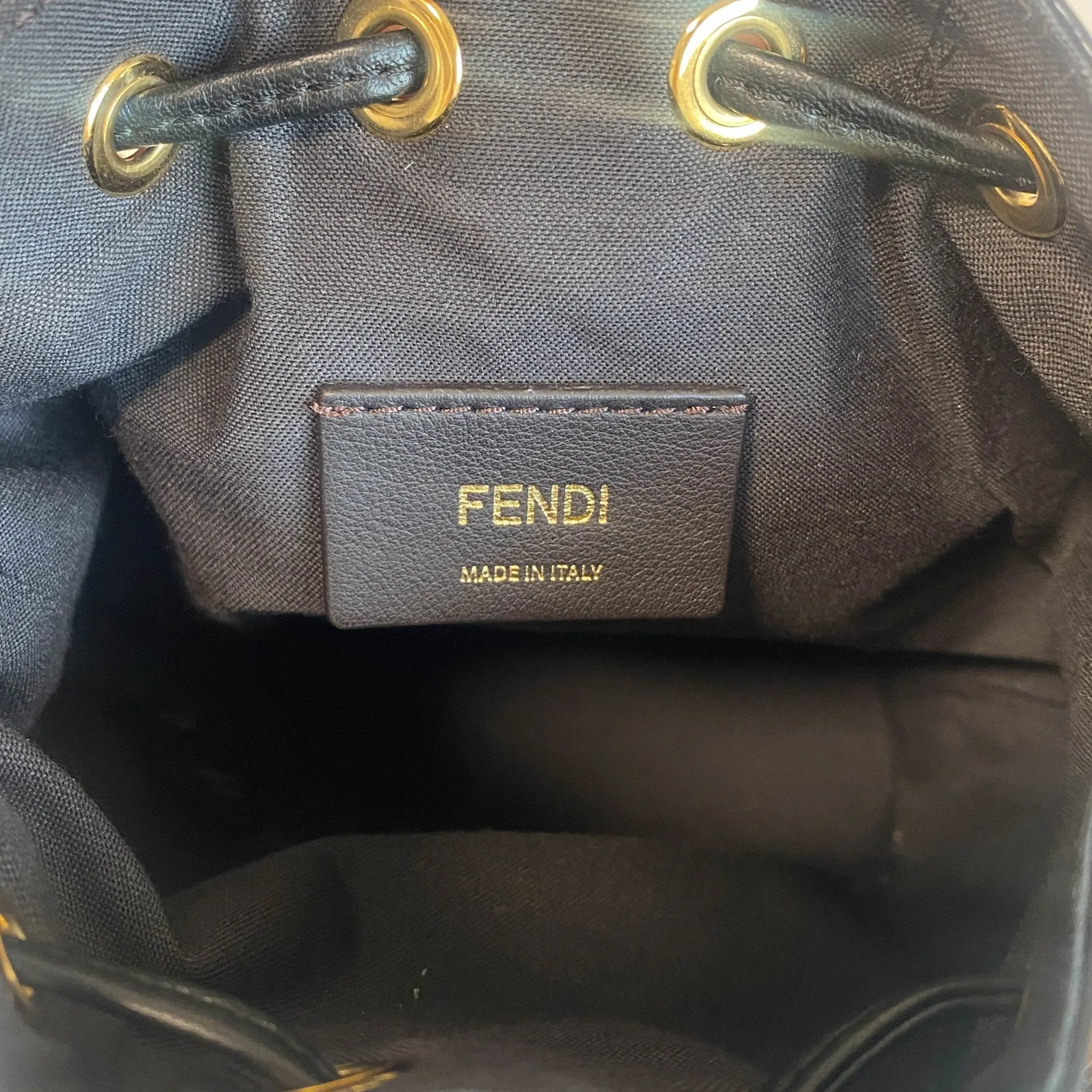 Mon Tresor Leopard Mini Bucket Bag