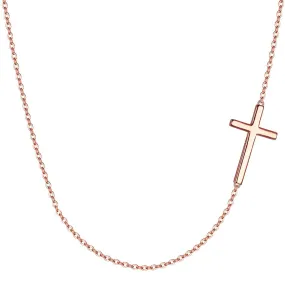 Necklaces - Gold Cross Necklace