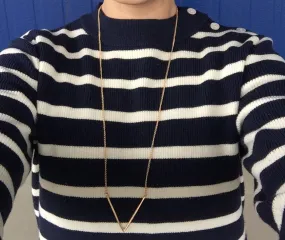 Necklaces -Triangle Gold Plated Necklace
