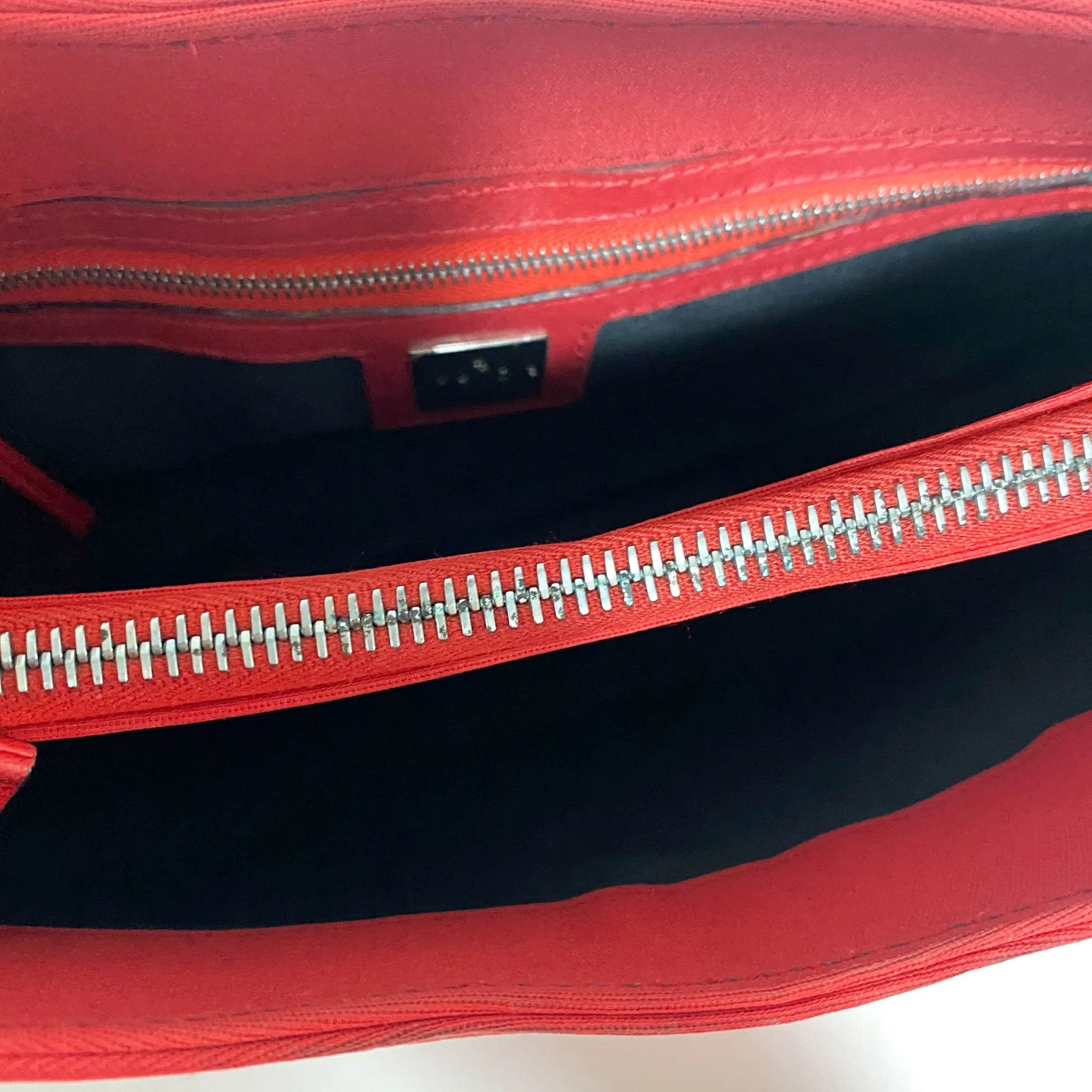 Neoprene Red Shoulder Bag