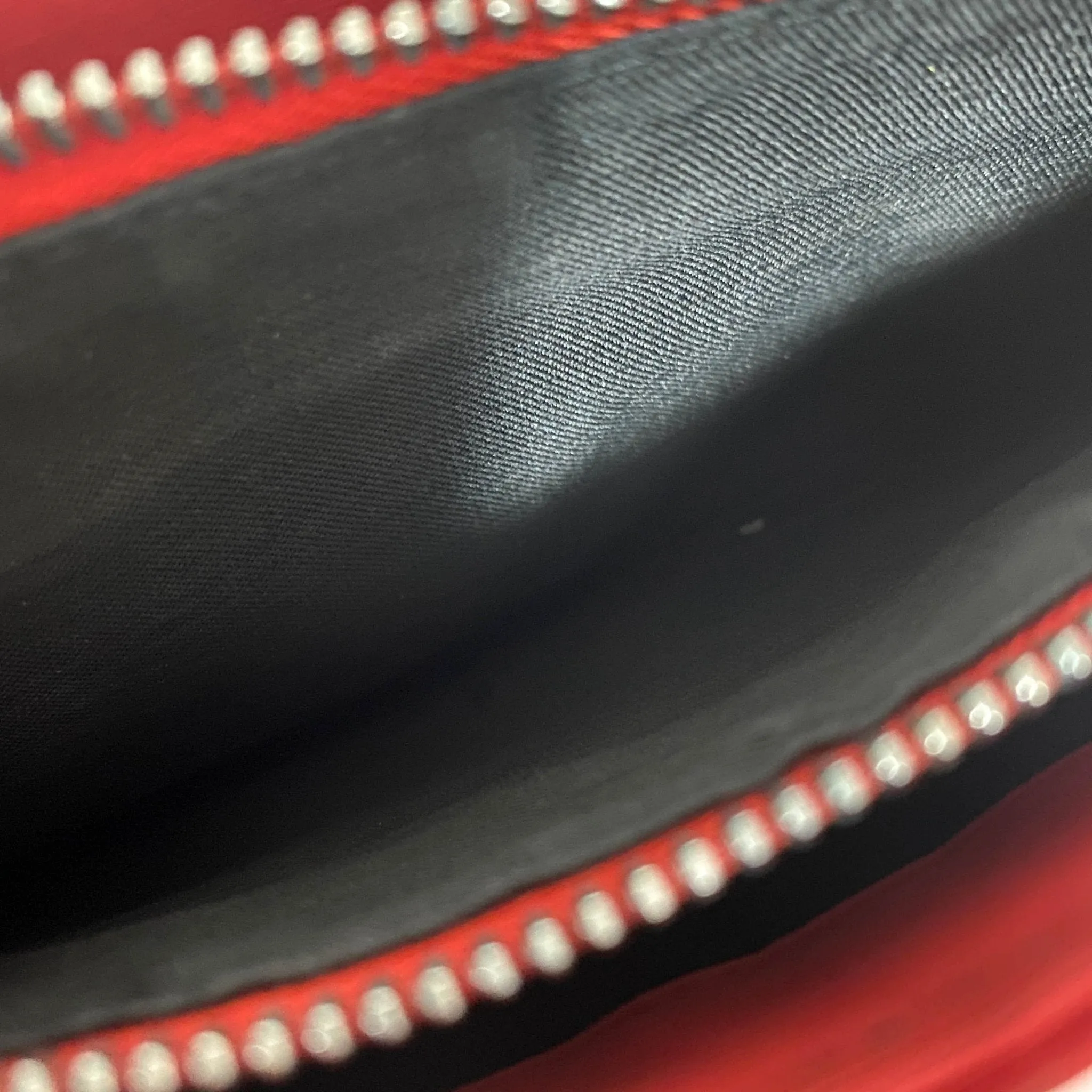 Neoprene Red Shoulder Bag