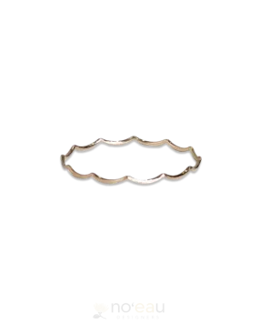 NOEAU - 14K Goldfilled Wave Bangle