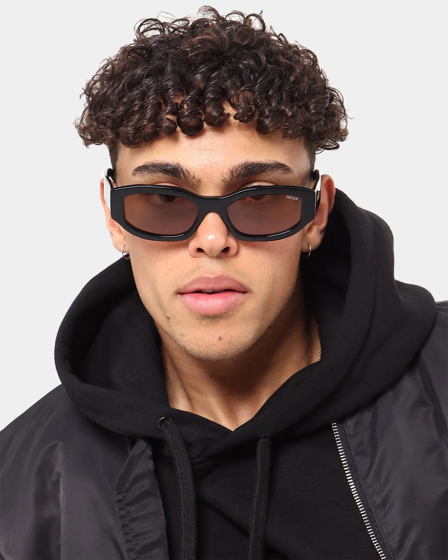 NUQE Road Runner Sunglasses Black/Orange