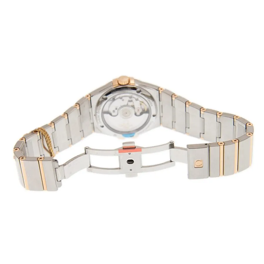 Omega Constellation Automatic Chronometer Diamond Silver Dial Ladies Watch 123.25.35.20.52.003