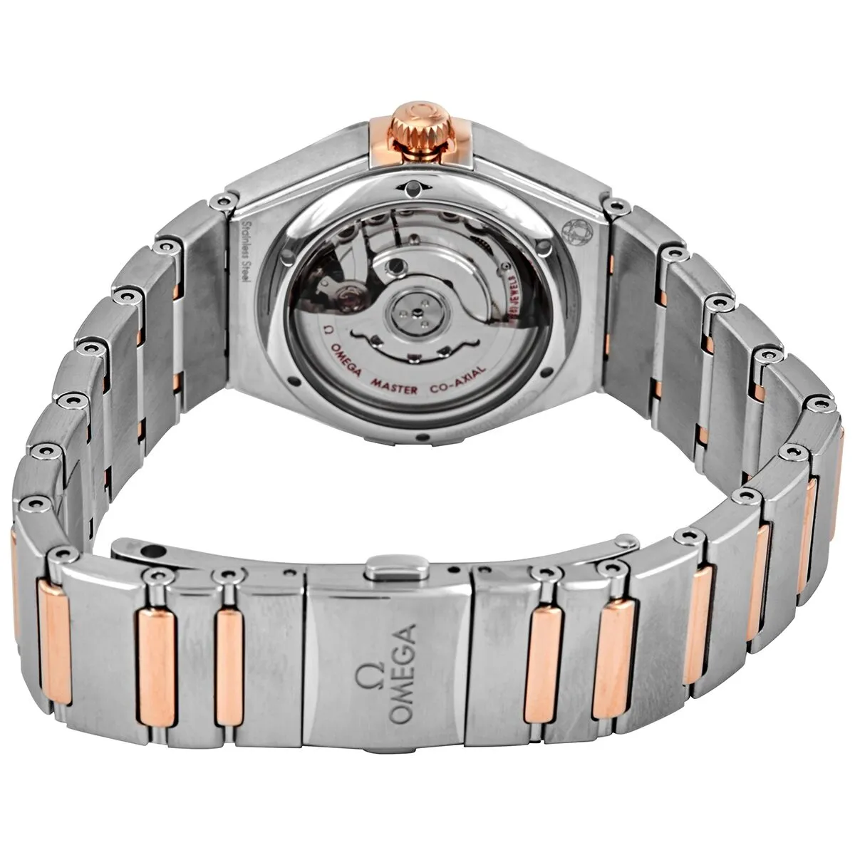 Omega Constellation Automatic Diamond Brown Dial Ladies Watch 131.25.29.20.63.001