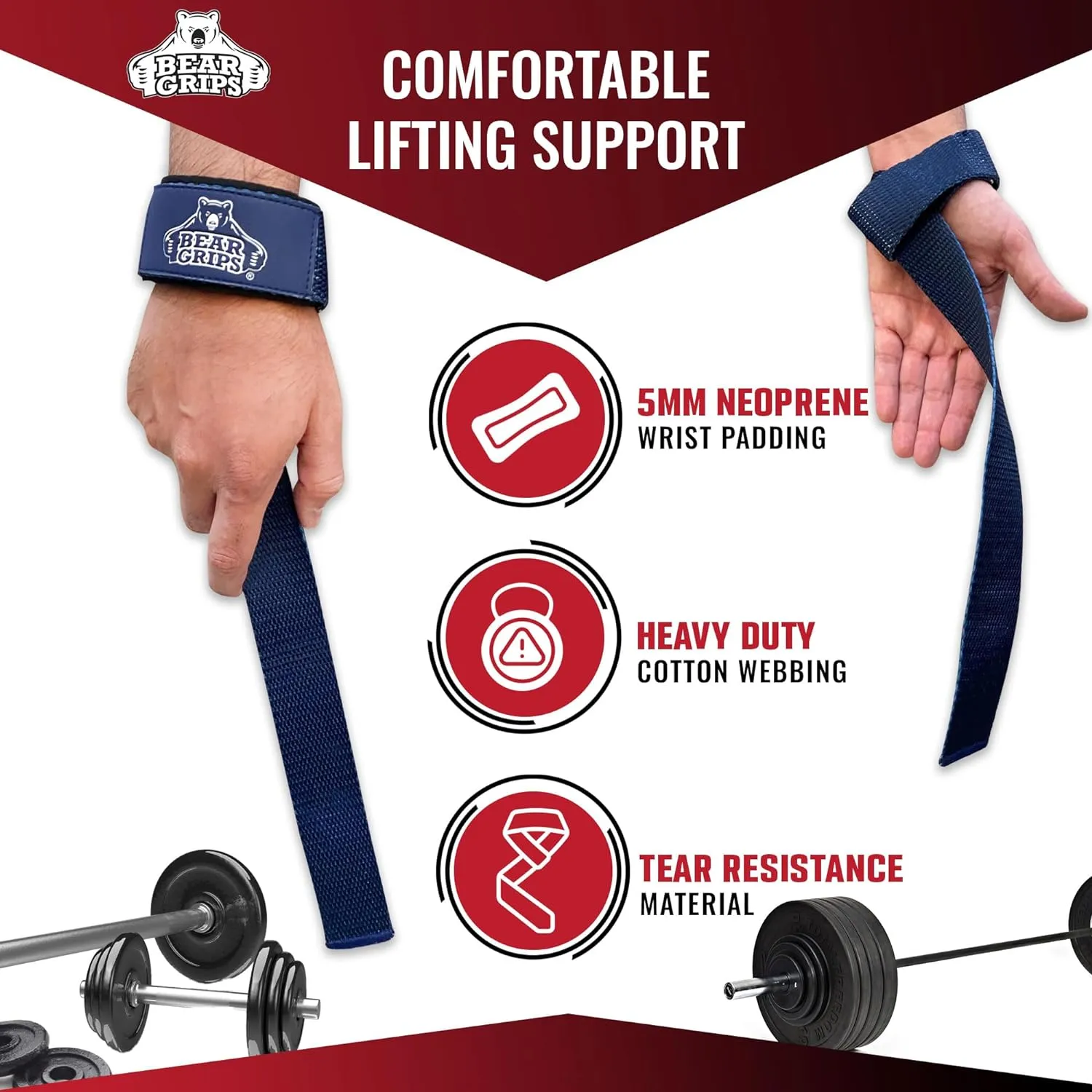 Padded Lifting Straps