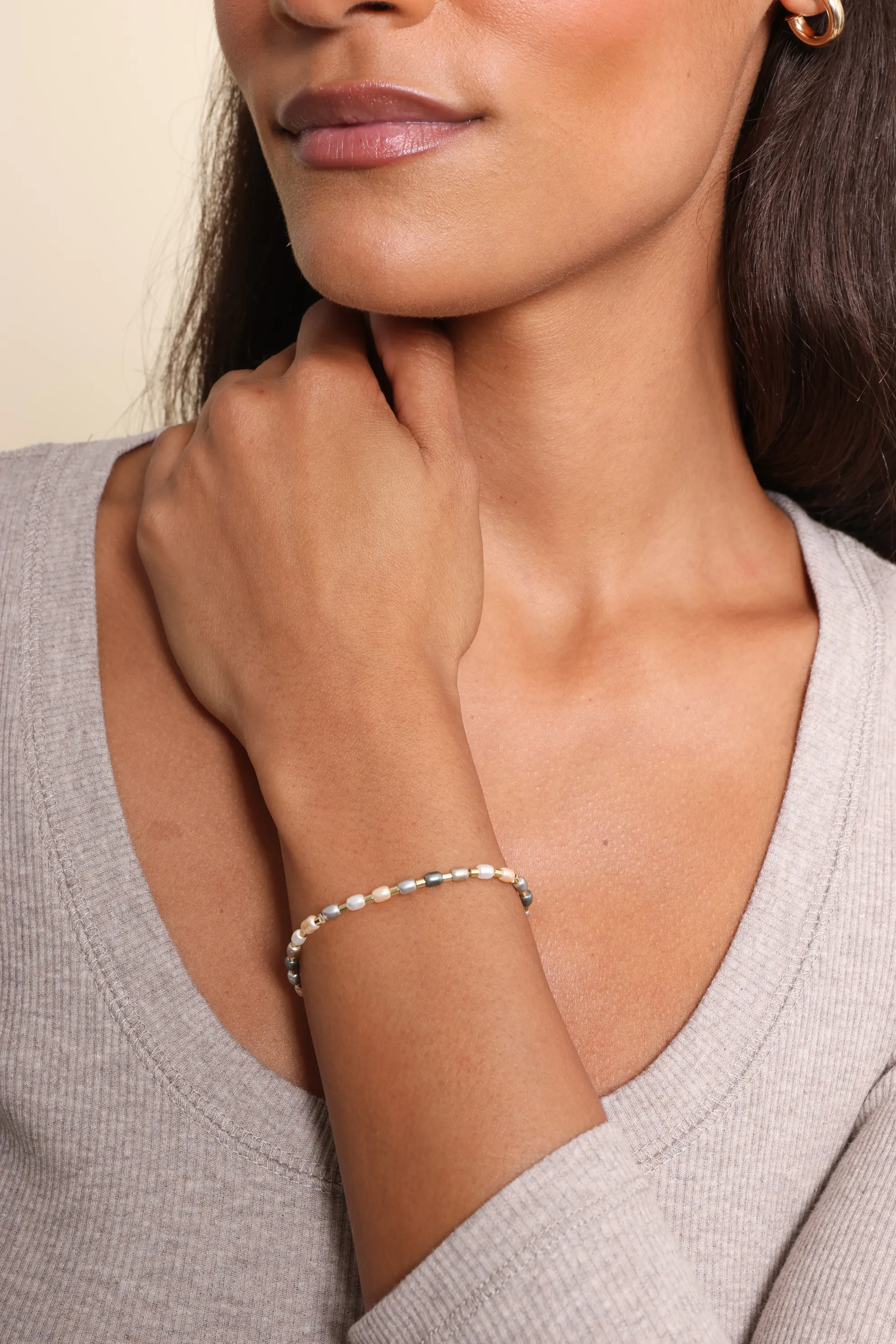 Perri Multi Pearl Bracelet