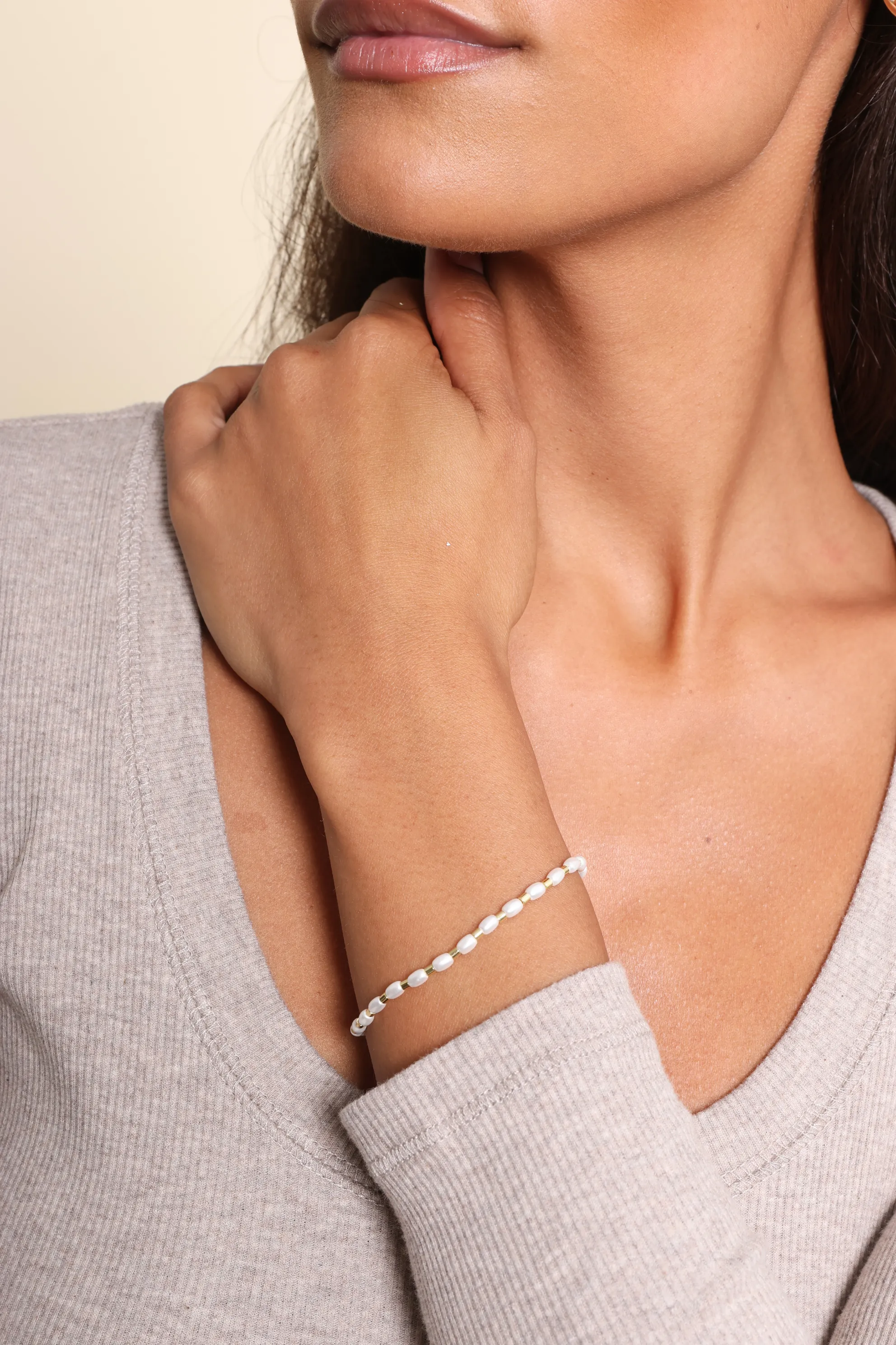 Perri Multi Pearl Bracelet