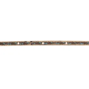 Phunky Horse Studded Tooled Leather Cowboy Hat Band
