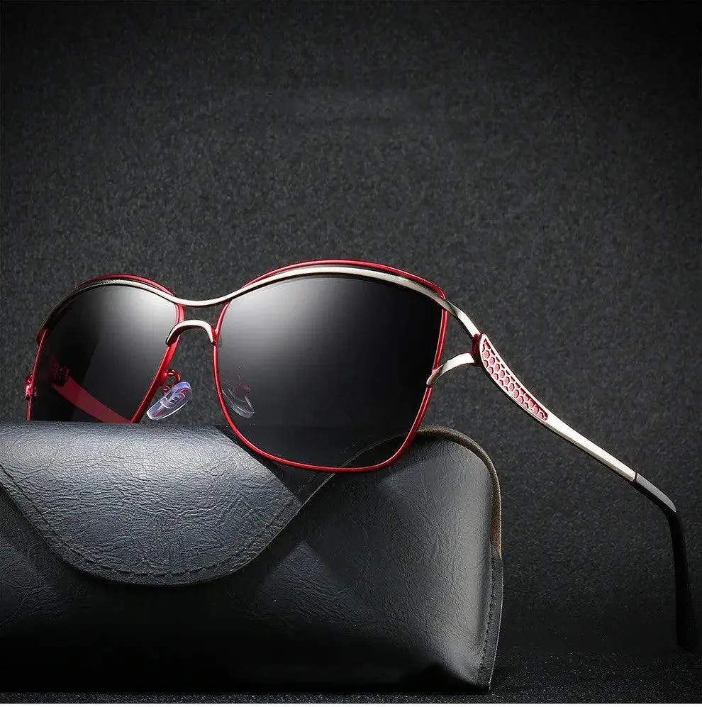 Polarized Large Frame Sunglasses