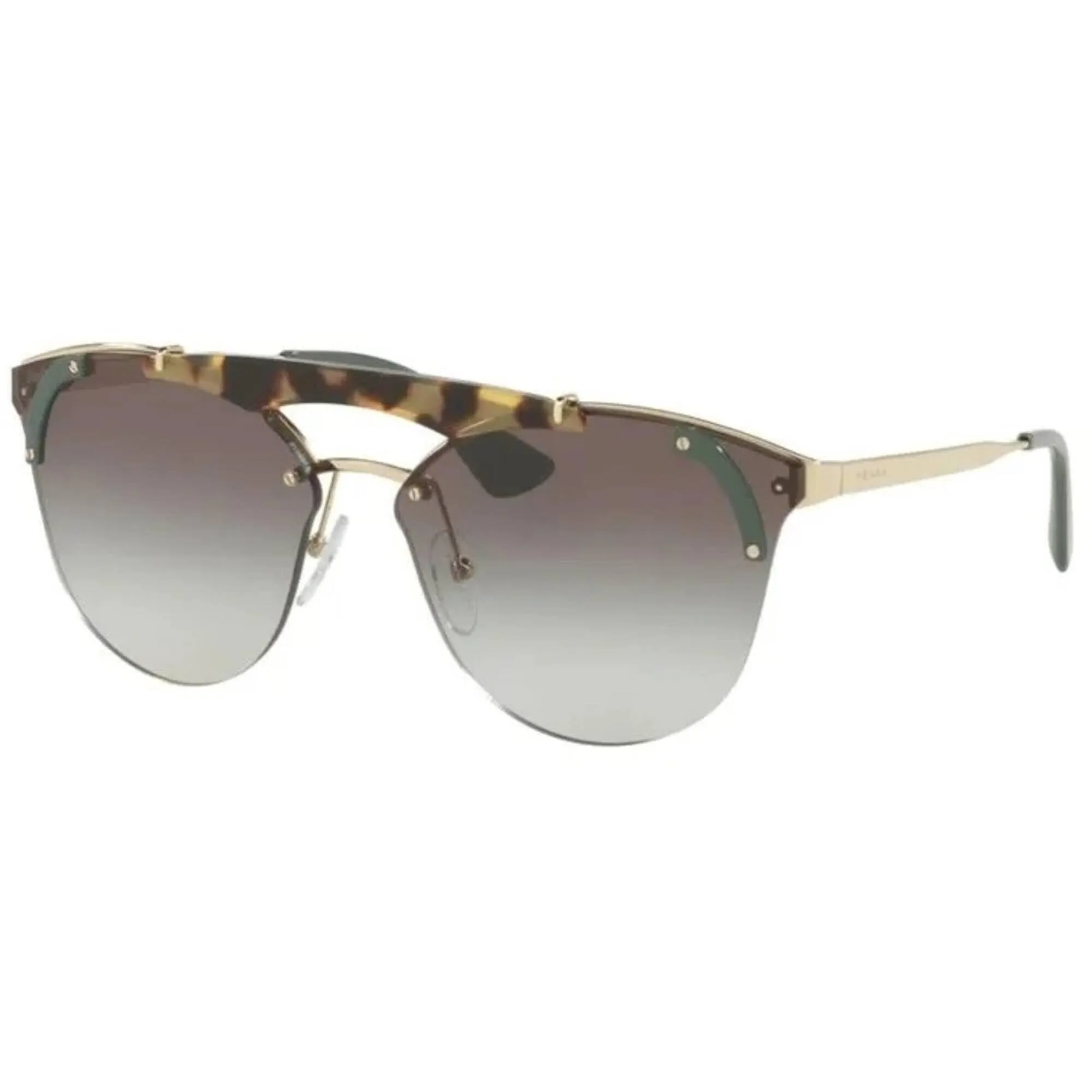 Prada Women's Sunglasses - Pale Gold Medium Havana Frame | PRADA 0PR 53US SZ60A742