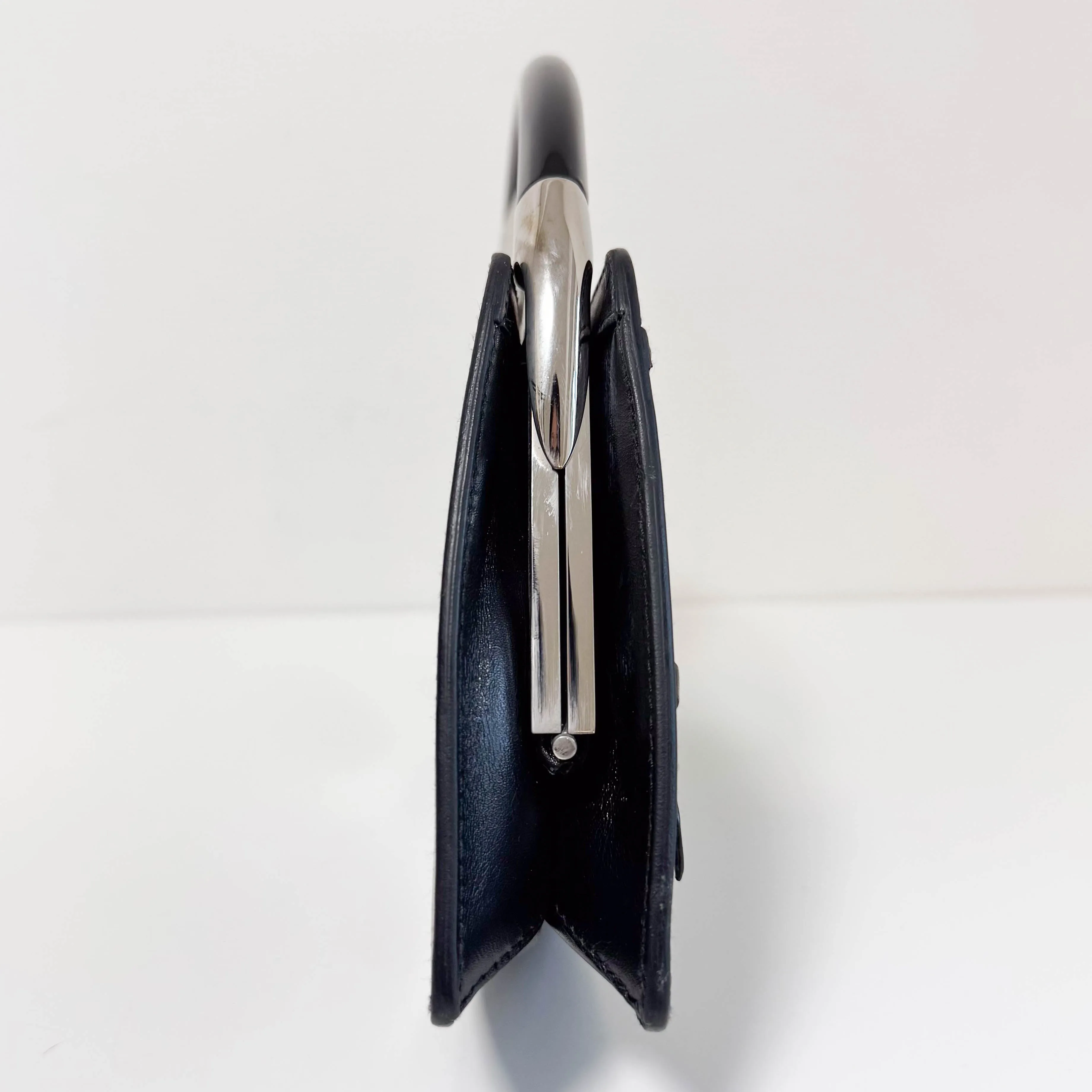 Punk Series Black Clutch Handbag