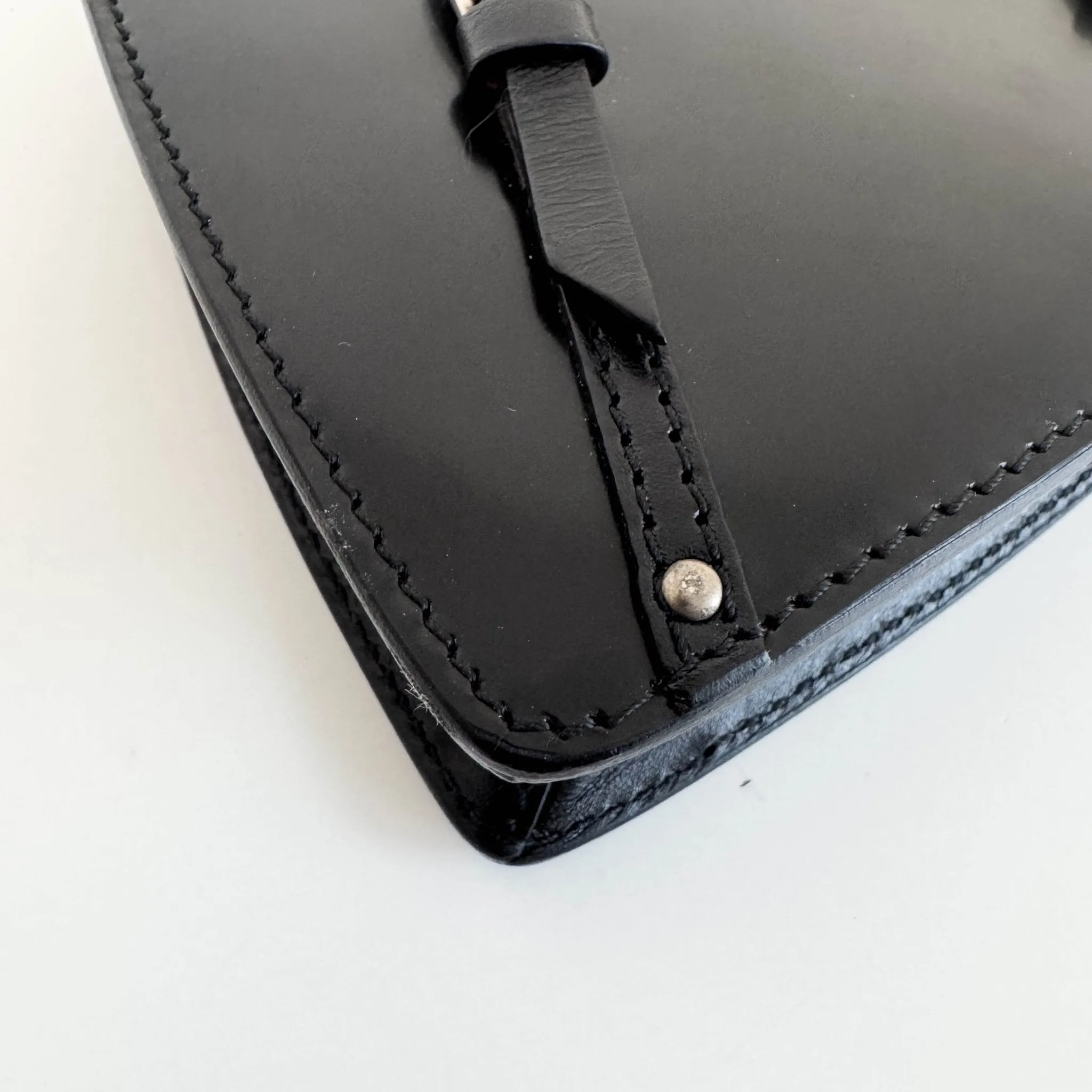 Punk Series Black Clutch Handbag