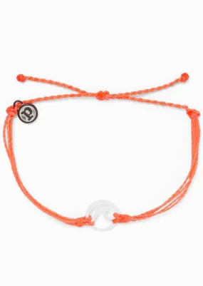 Pura Vida Women's Enamel Wave White Bracelet