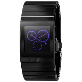 Rado Ceramica Chronograph Black Dial Men's Watch R21714182