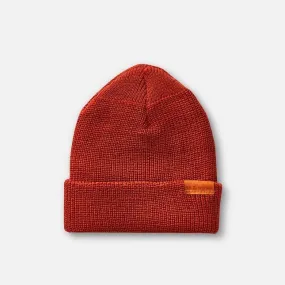Red Wing Heritage - Merino Wool Knit Beanie Hat in Rust