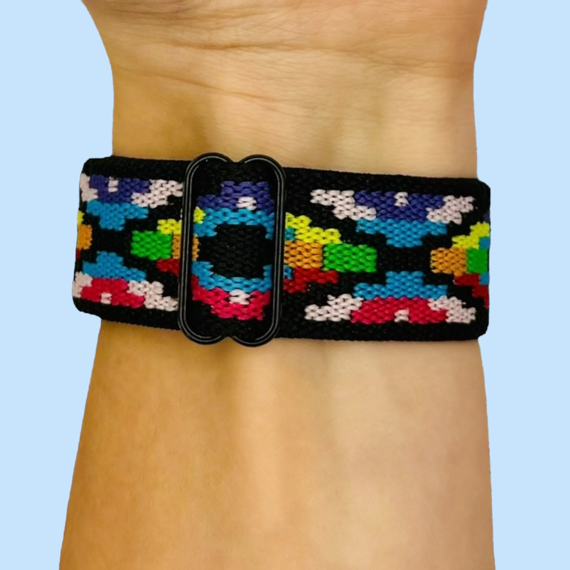 Replacement Braided Loop Flex 20mm Watch Straps compatible with most watches