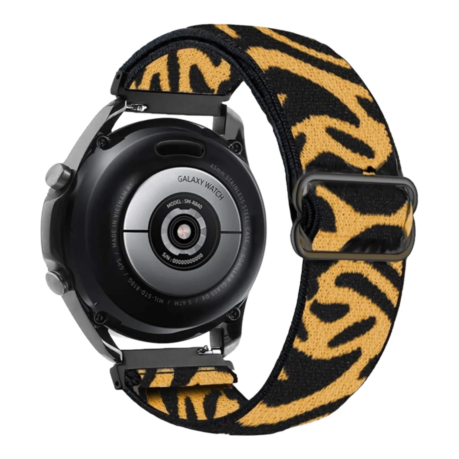 Replacement Braided Loop Flex 22mm Watch Straps compatible with most watches
