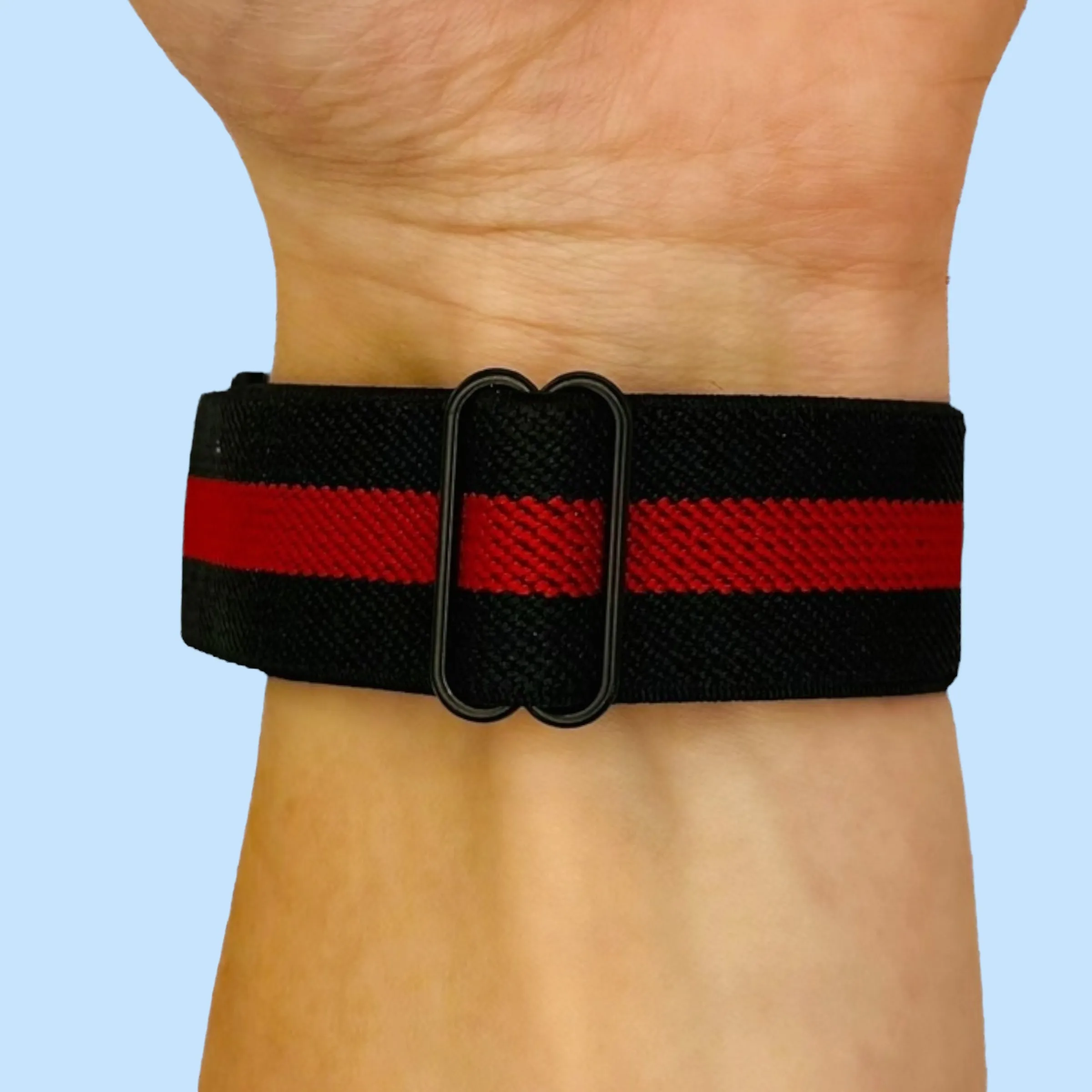 Replacement Braided Loop Flex 22mm Watch Straps compatible with most watches