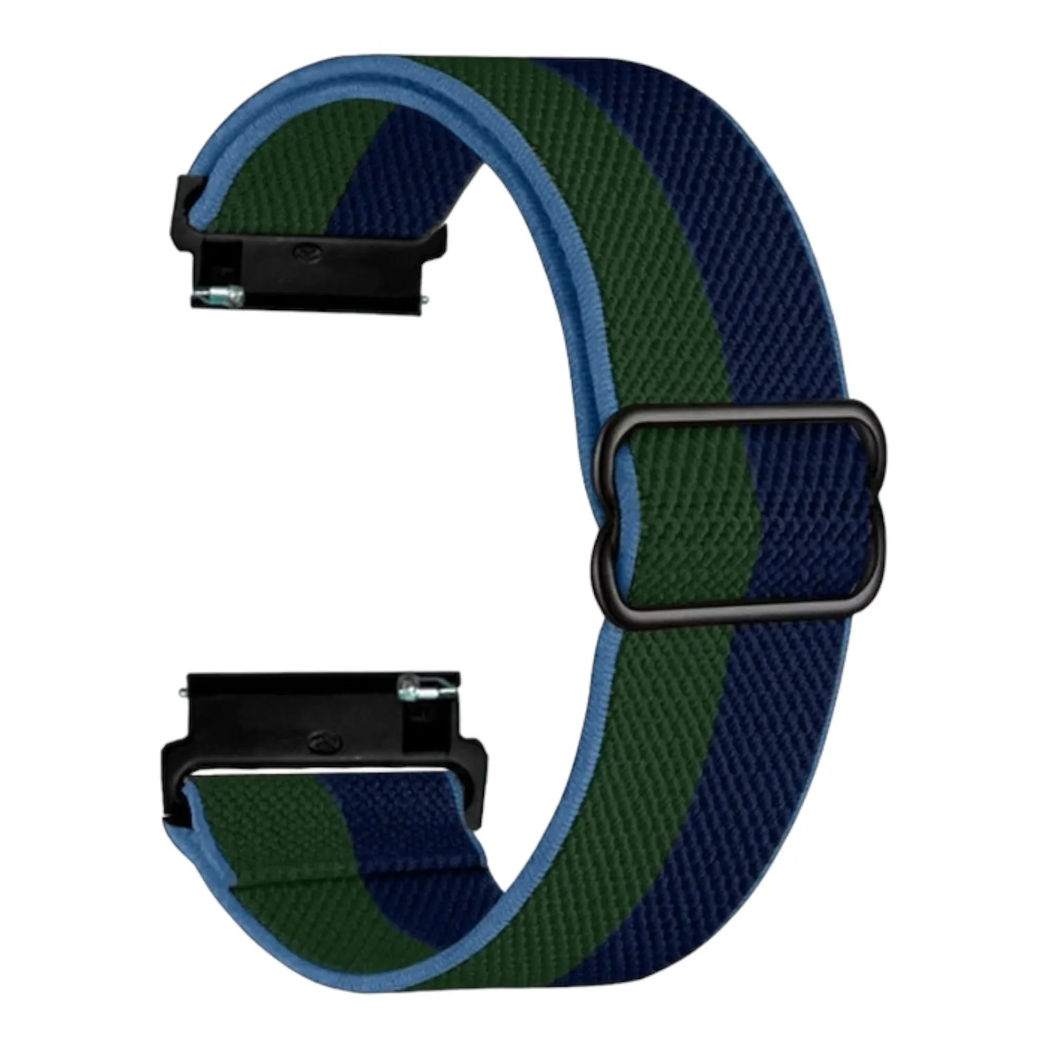 Replacement Braided Loop Flex 22mm Watch Straps compatible with most watches