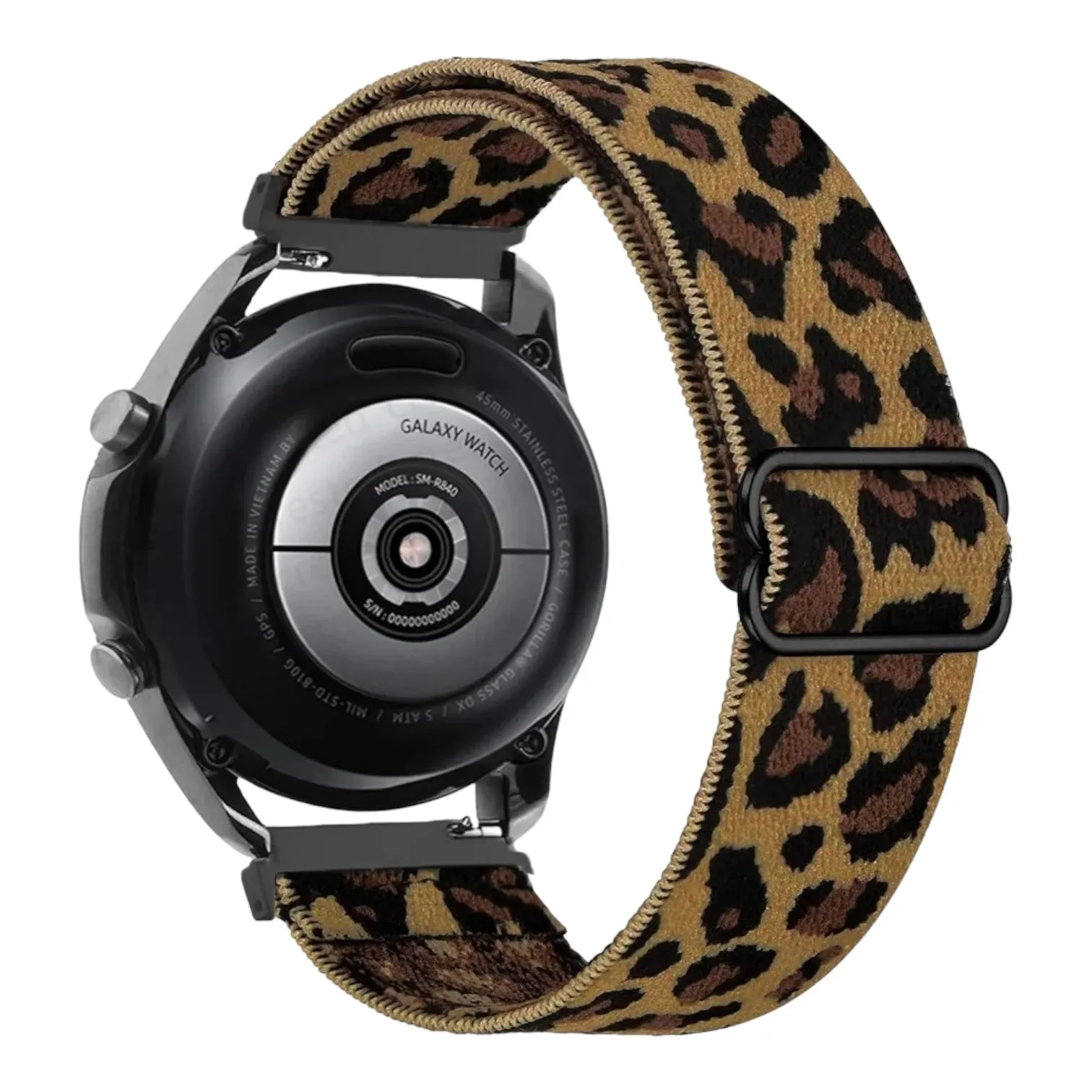 Replacement Braided Loop Flex 22mm Watch Straps compatible with most watches