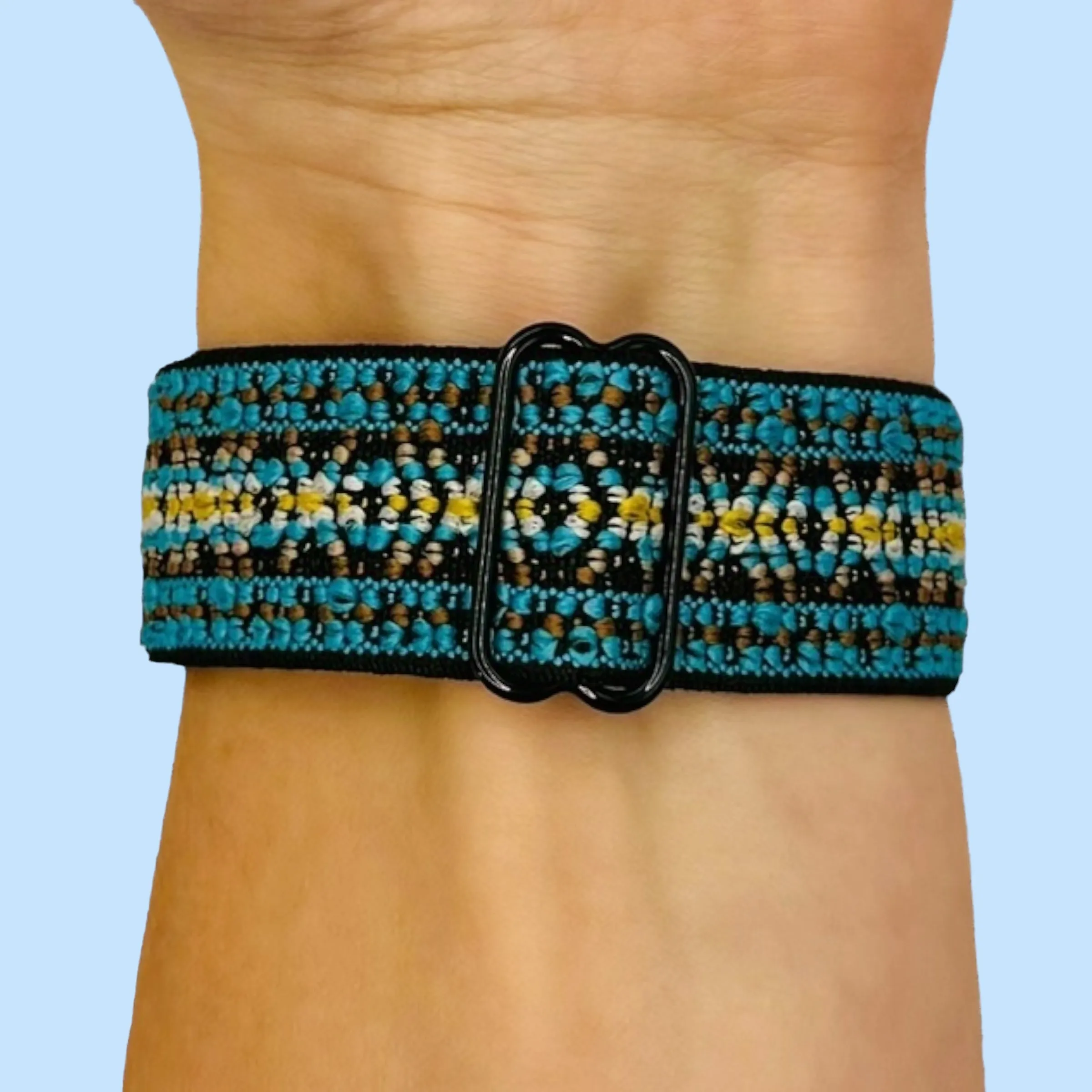 Replacement Braided Loop Flex 22mm Watch Straps compatible with most watches