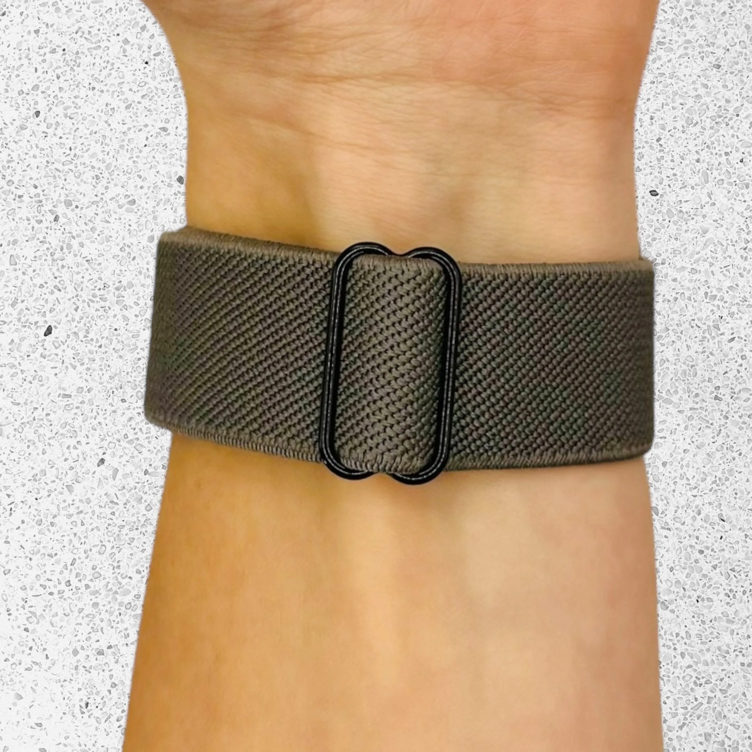 Replacement Braided Loop Flex 22mm Watch Straps compatible with most watches