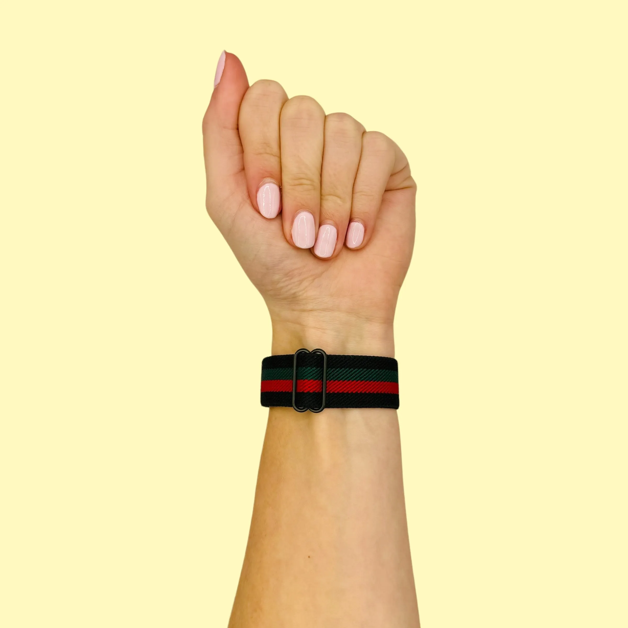 Replacement Braided Loop Flex 22mm Watch Straps compatible with most watches