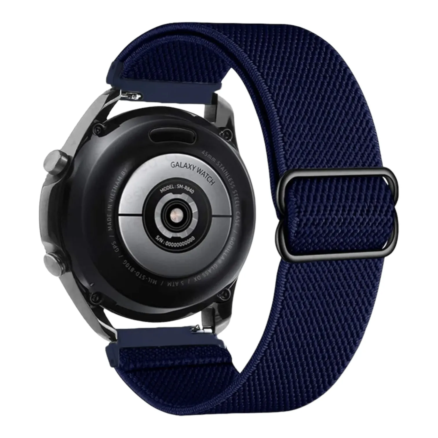 Replacement Braided Loop Flex 22mm Watch Straps compatible with most watches