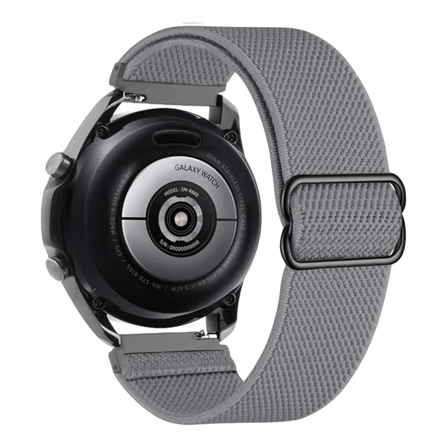 Replacement Braided Loop Flex 22mm Watch Straps compatible with most watches