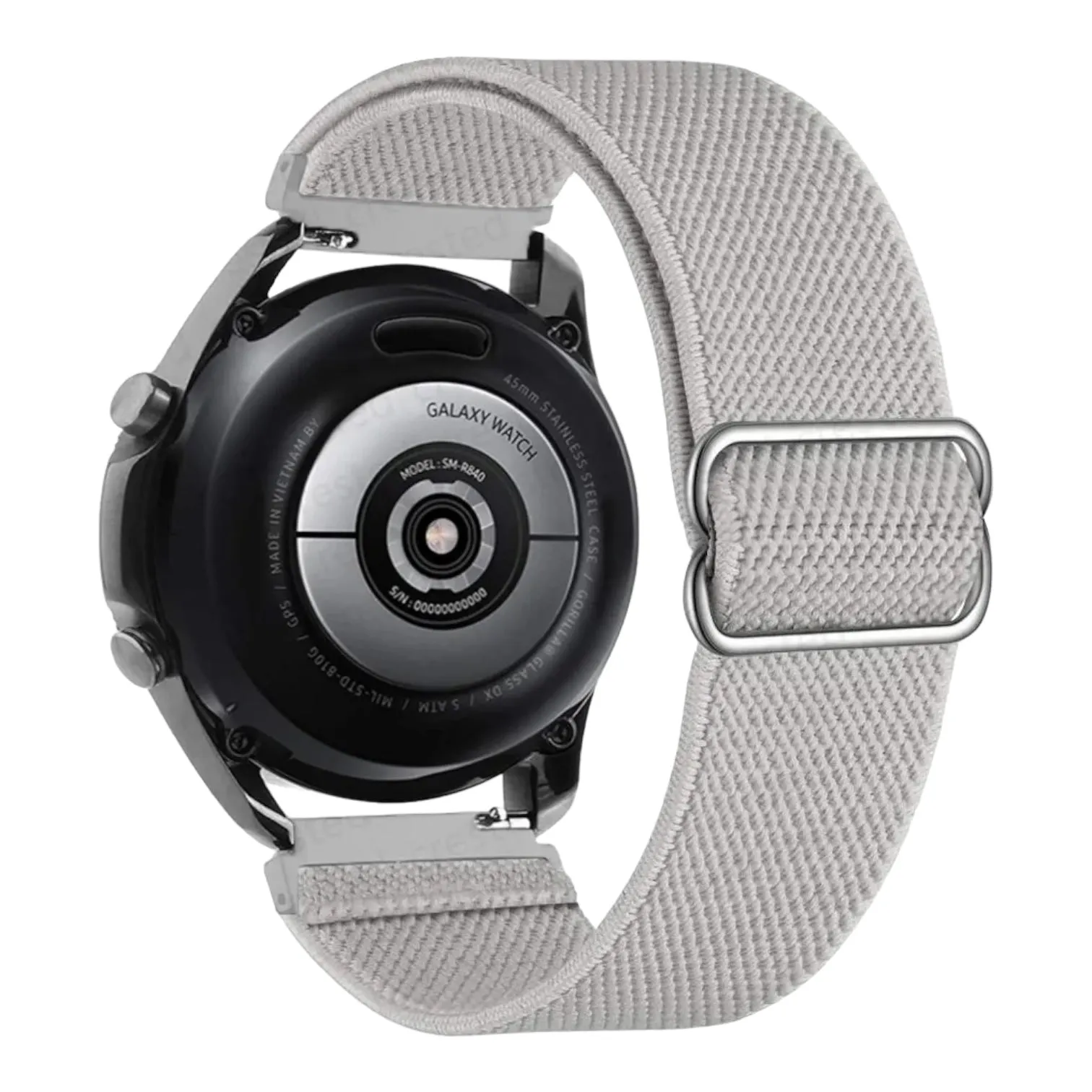 Replacement Braided Loop Flex 22mm Watch Straps compatible with most watches