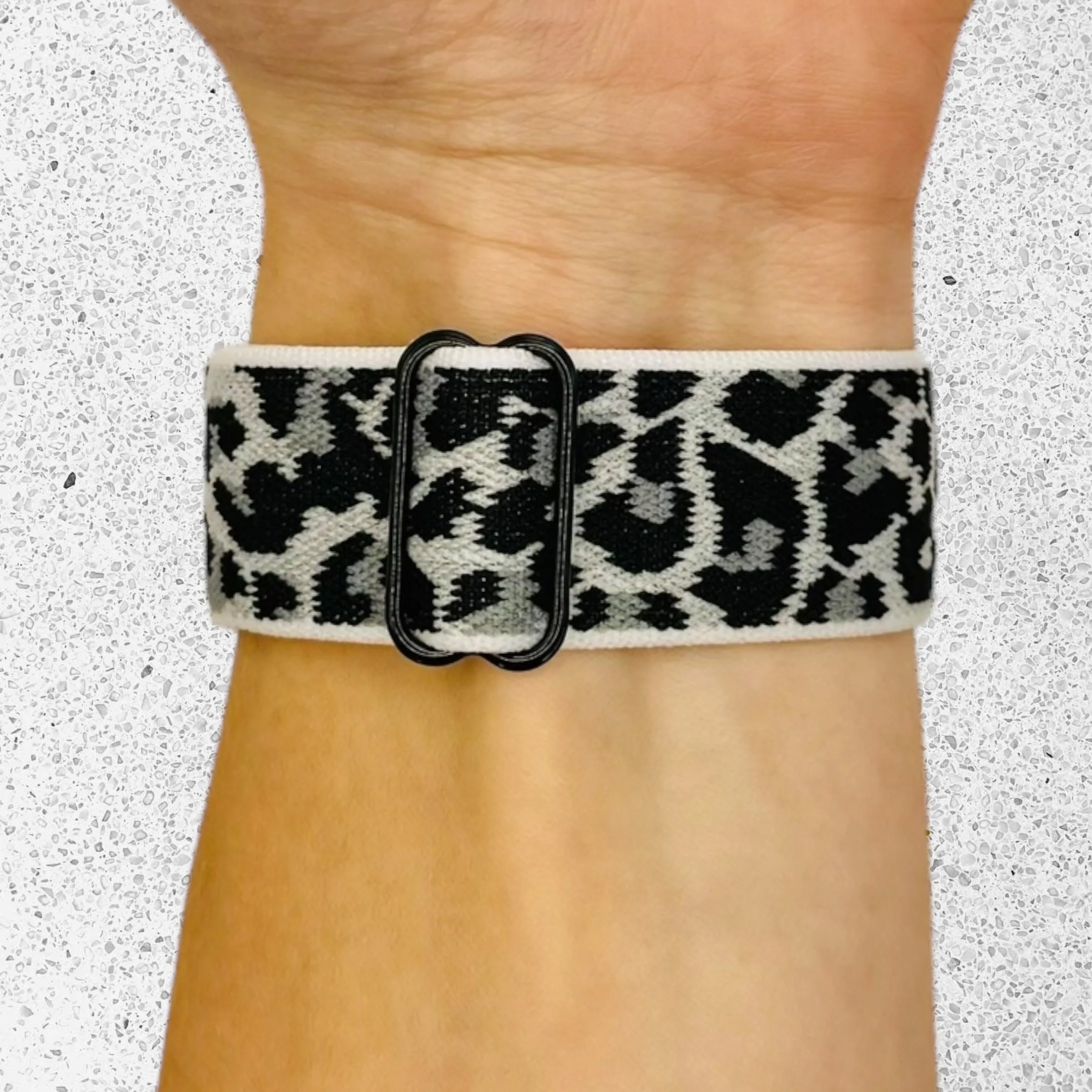 Replacement Braided Loop Flex 22mm Watch Straps compatible with most watches