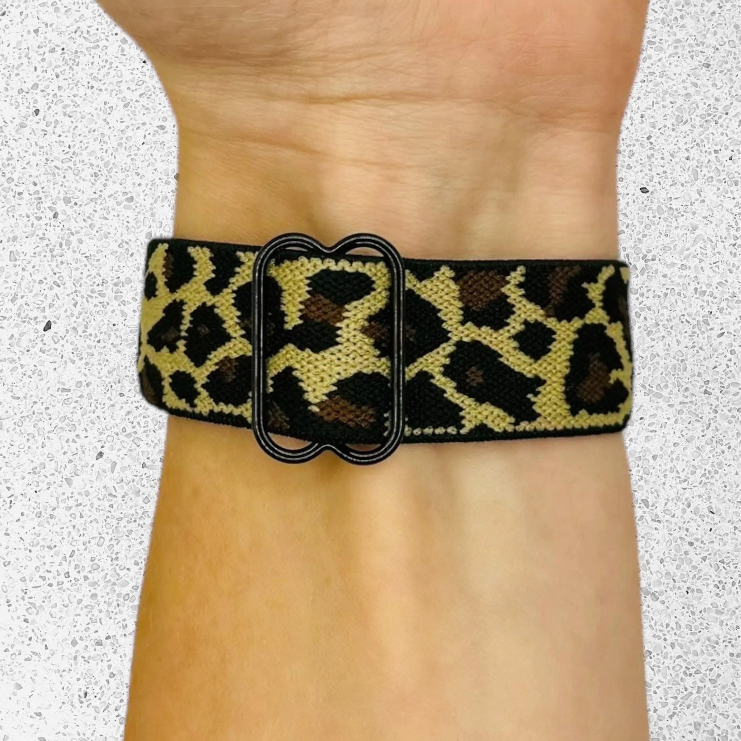 Replacement Braided Loop Flex 22mm Watch Straps compatible with most watches