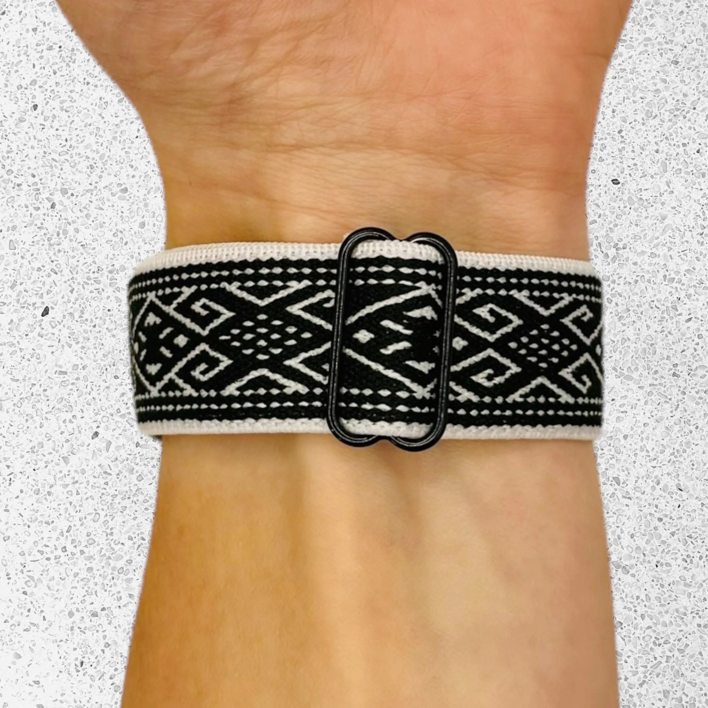 Replacement Braided Loop Flex 22mm Watch Straps compatible with most watches