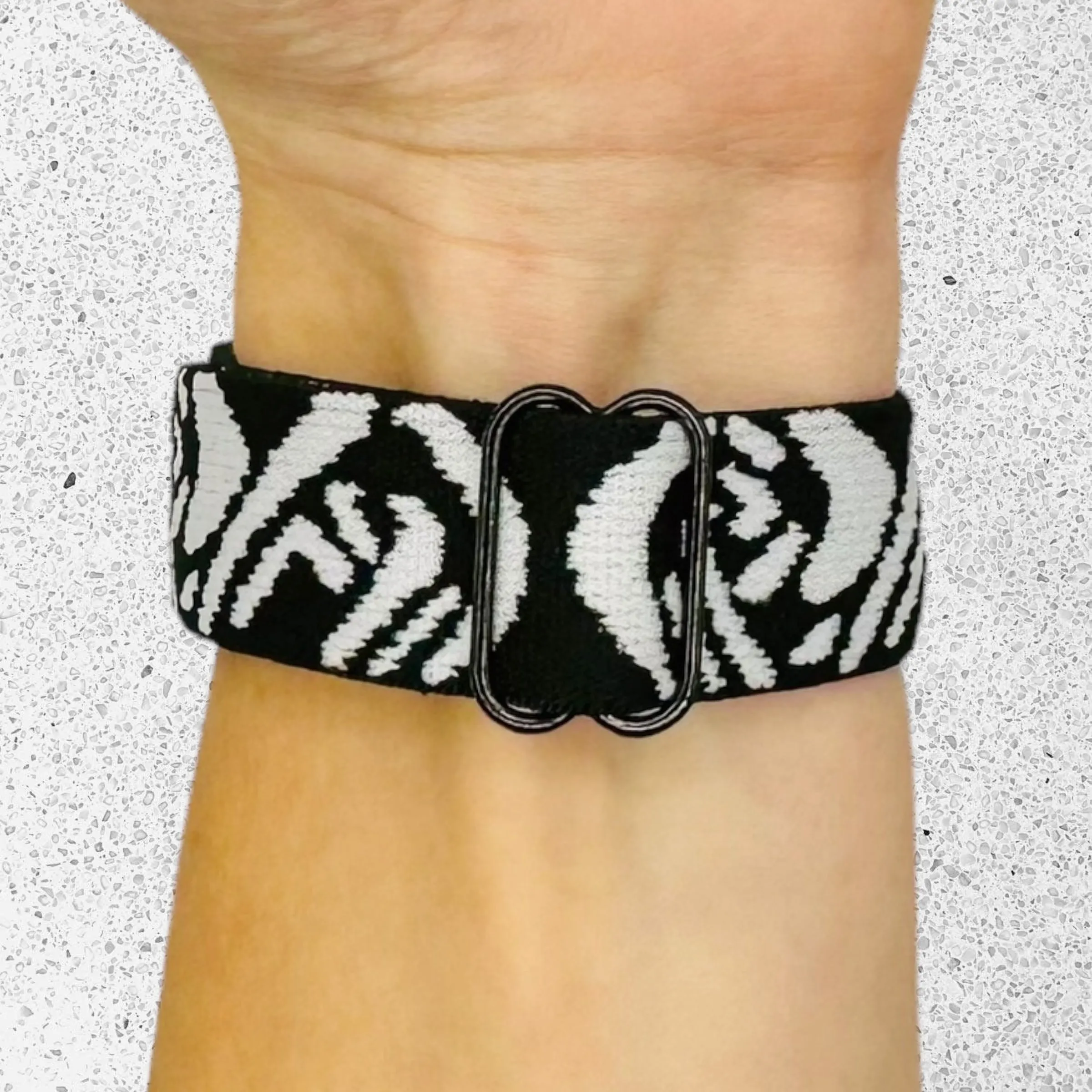 Replacement Braided Loop Flex 22mm Watch Straps compatible with most watches