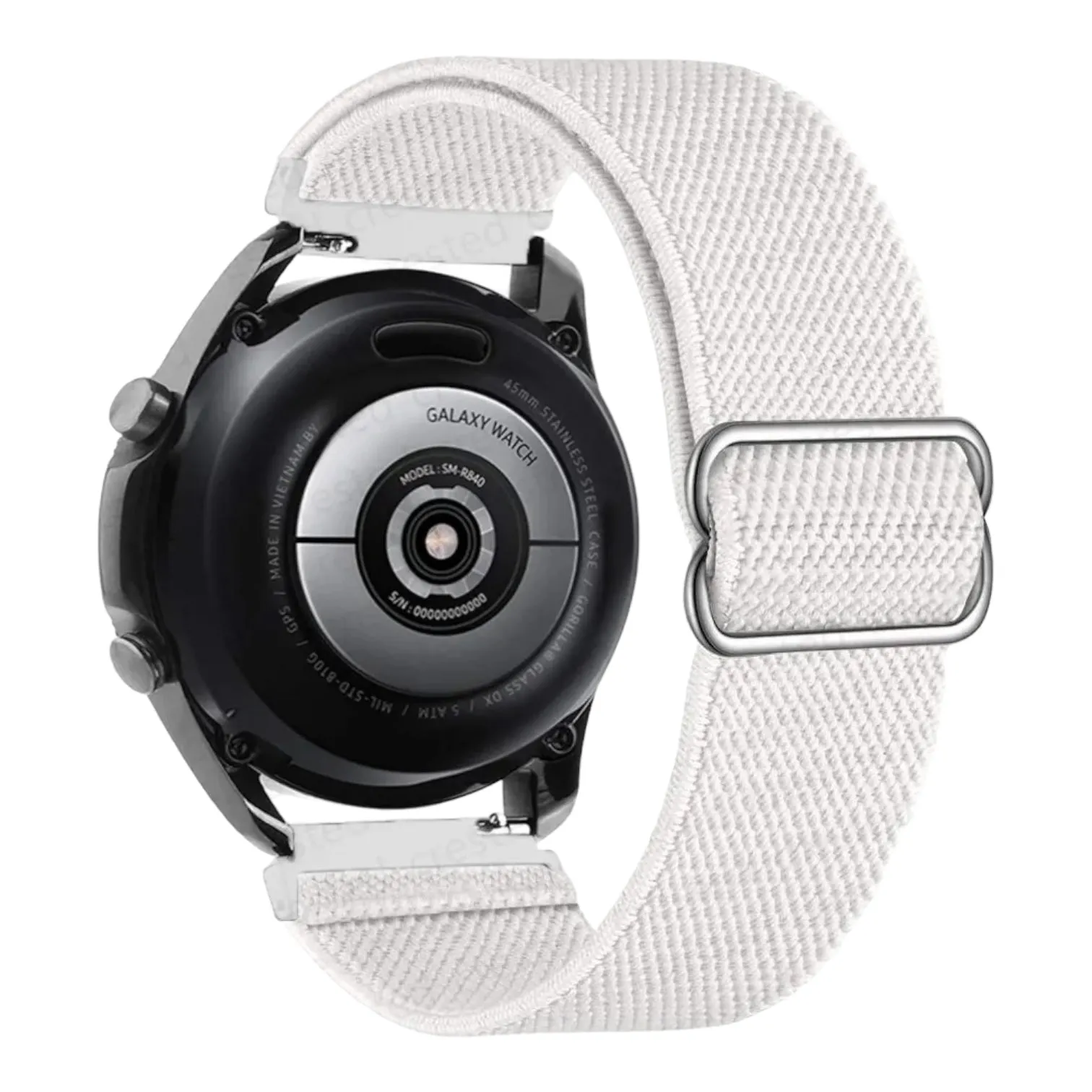 Replacement Braided Loop Flex 22mm Watch Straps compatible with most watches