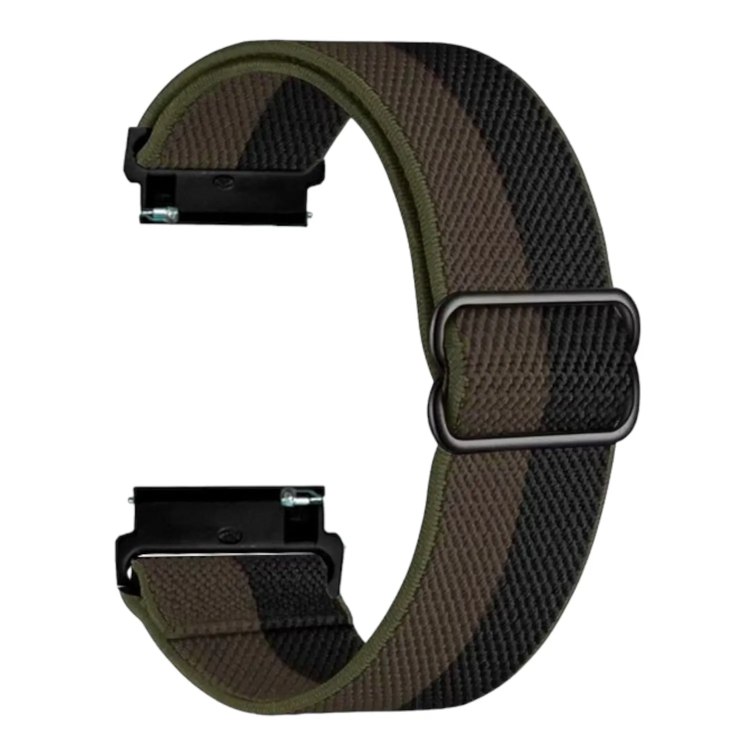 Replacement Braided Loop Flex 22mm Watch Straps compatible with most watches