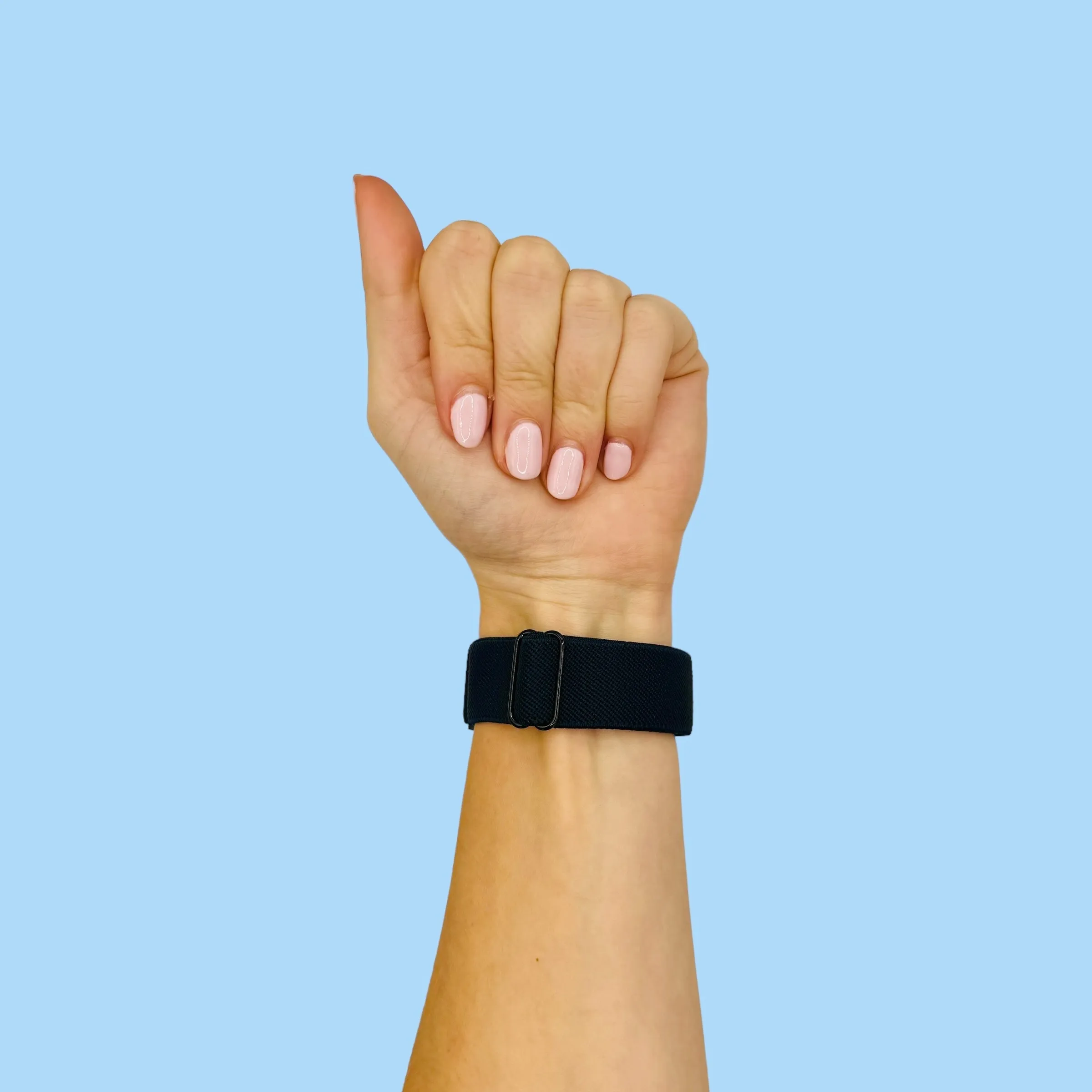 Replacement Braided Loop Flex 22mm Watch Straps compatible with most watches