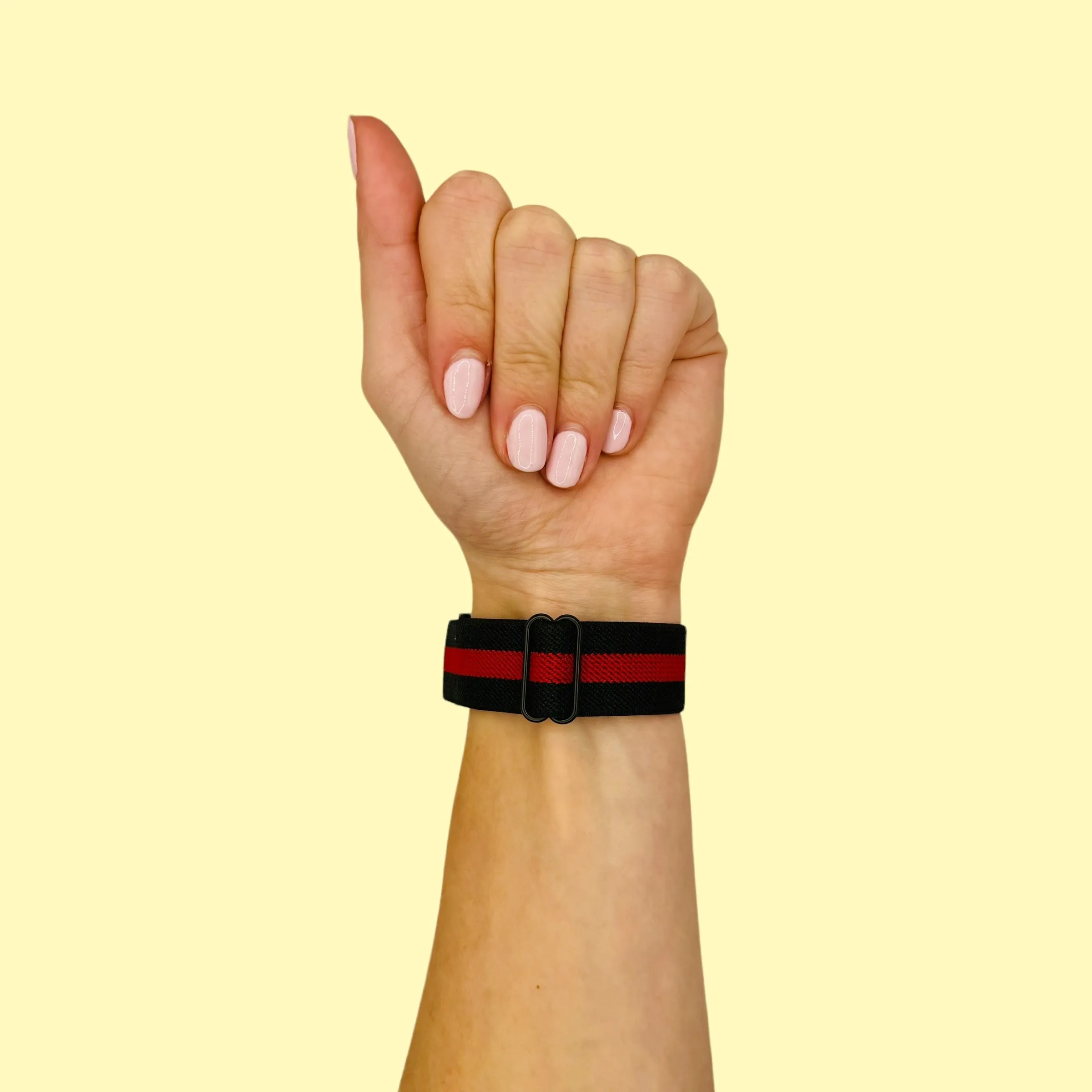 Replacement Braided Loop Flex 22mm Watch Straps compatible with most watches