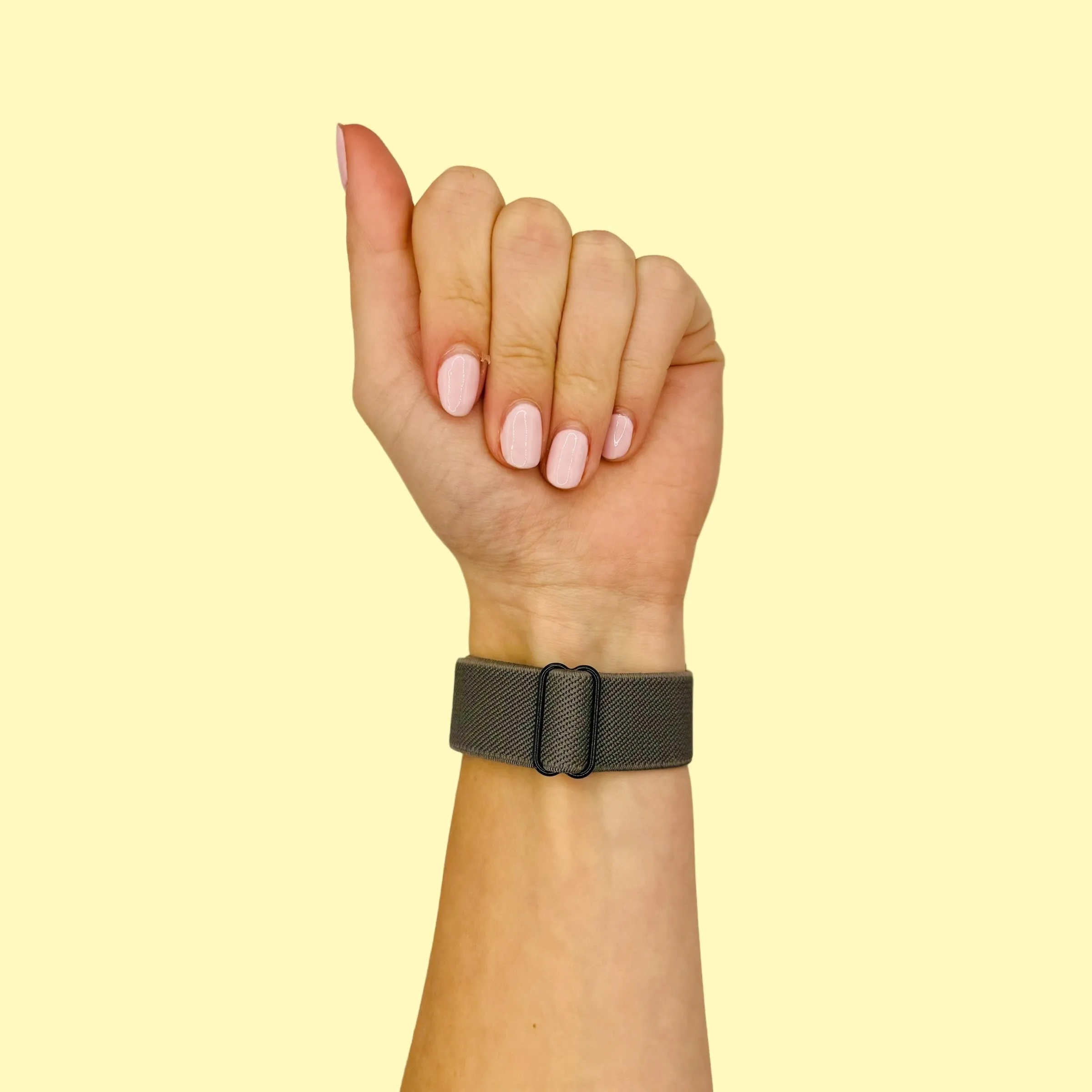 Replacement Braided Loop Flex 22mm Watch Straps compatible with most watches