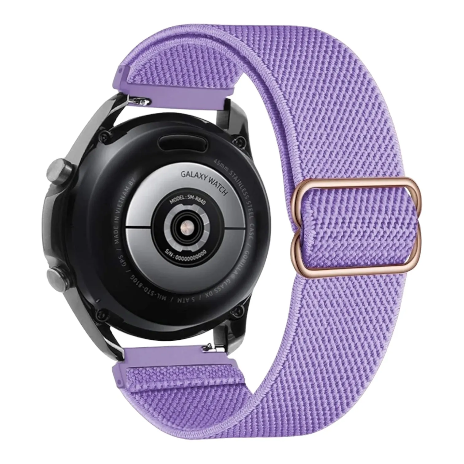 Replacement Braided Loop Flex 22mm Watch Straps compatible with most watches