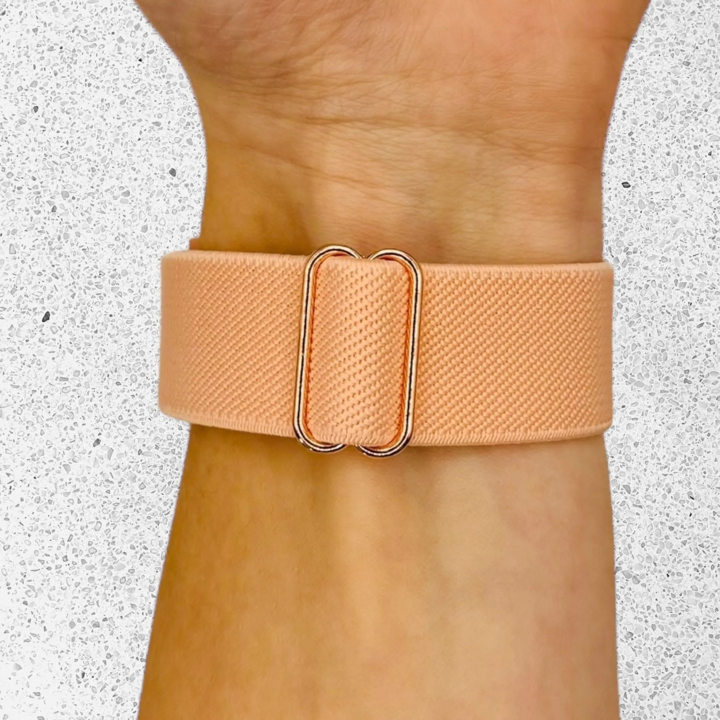 Replacement Braided Loop Flex 22mm Watch Straps compatible with most watches