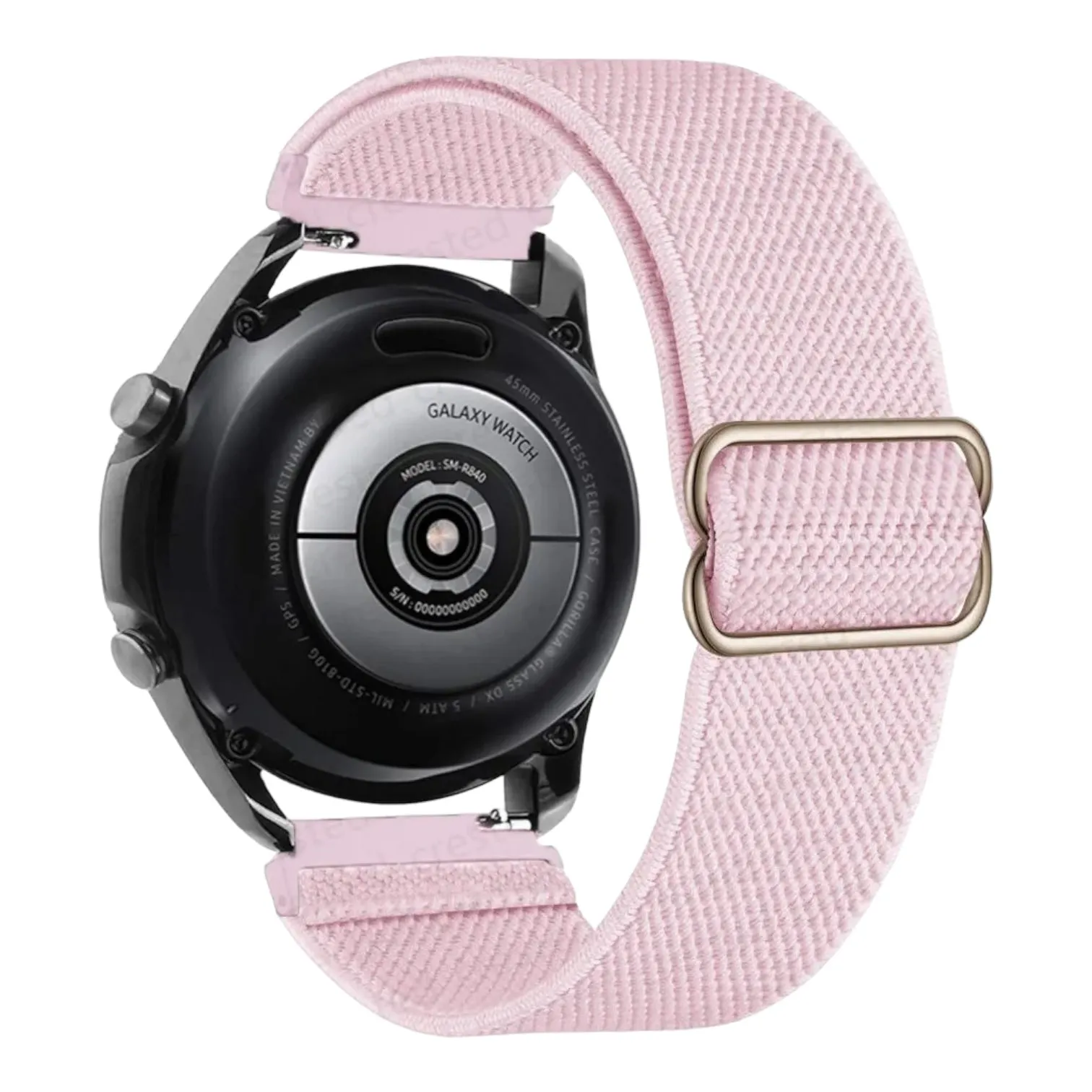 Replacement Braided Loop Flex 22mm Watch Straps compatible with most watches