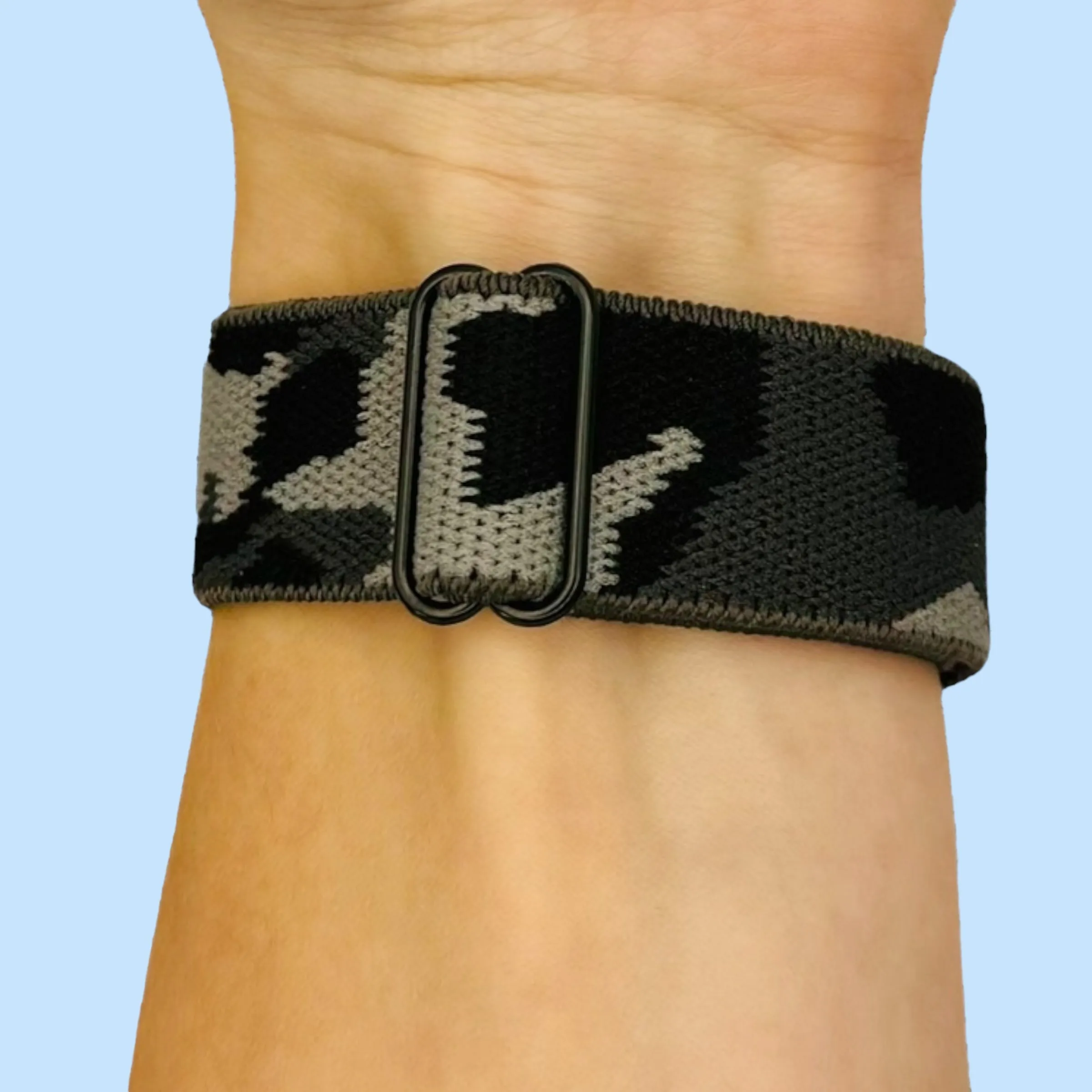 Replacement Braided Loop Flex 22mm Watch Straps compatible with most watches