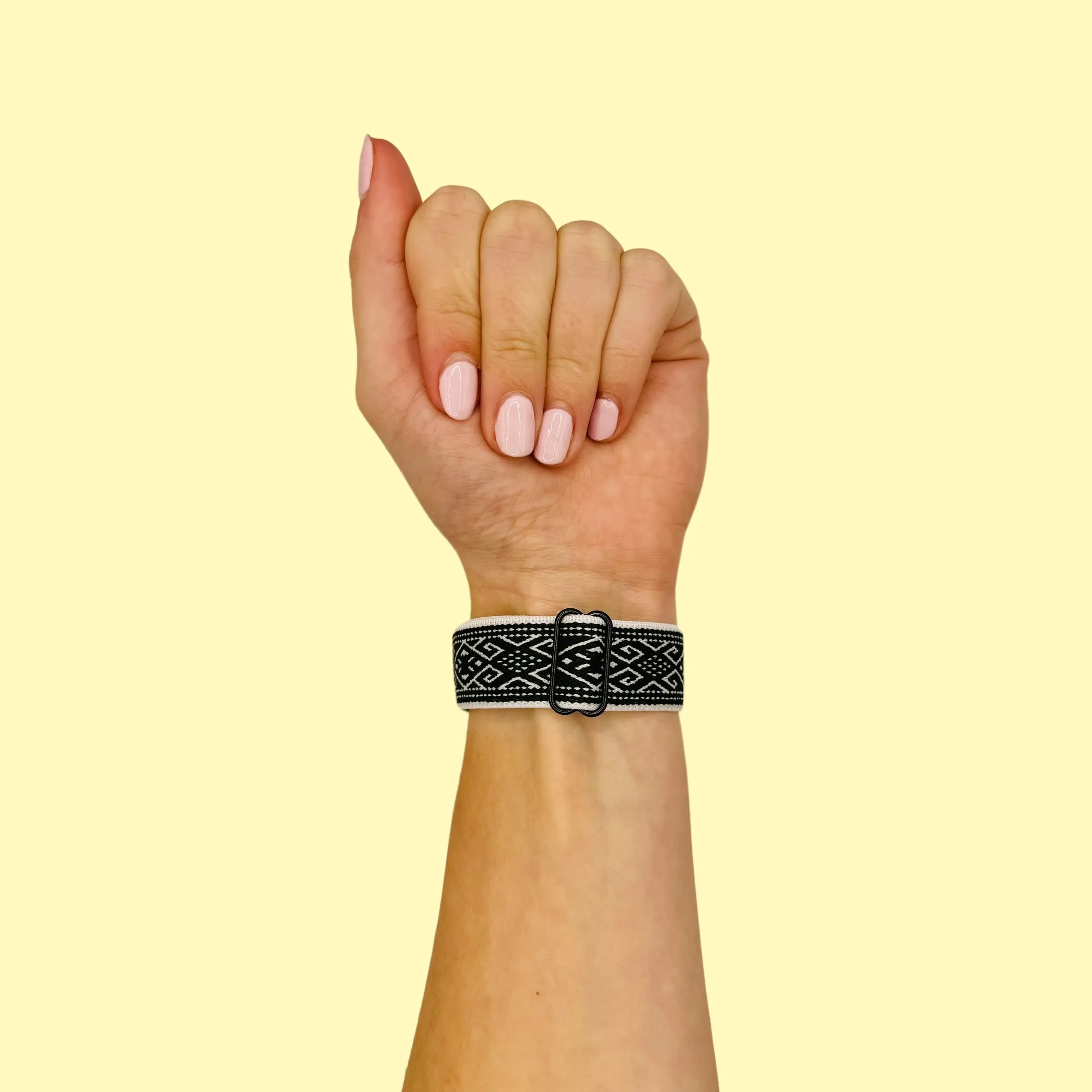 Replacement Braided Loop Flex 22mm Watch Straps compatible with most watches