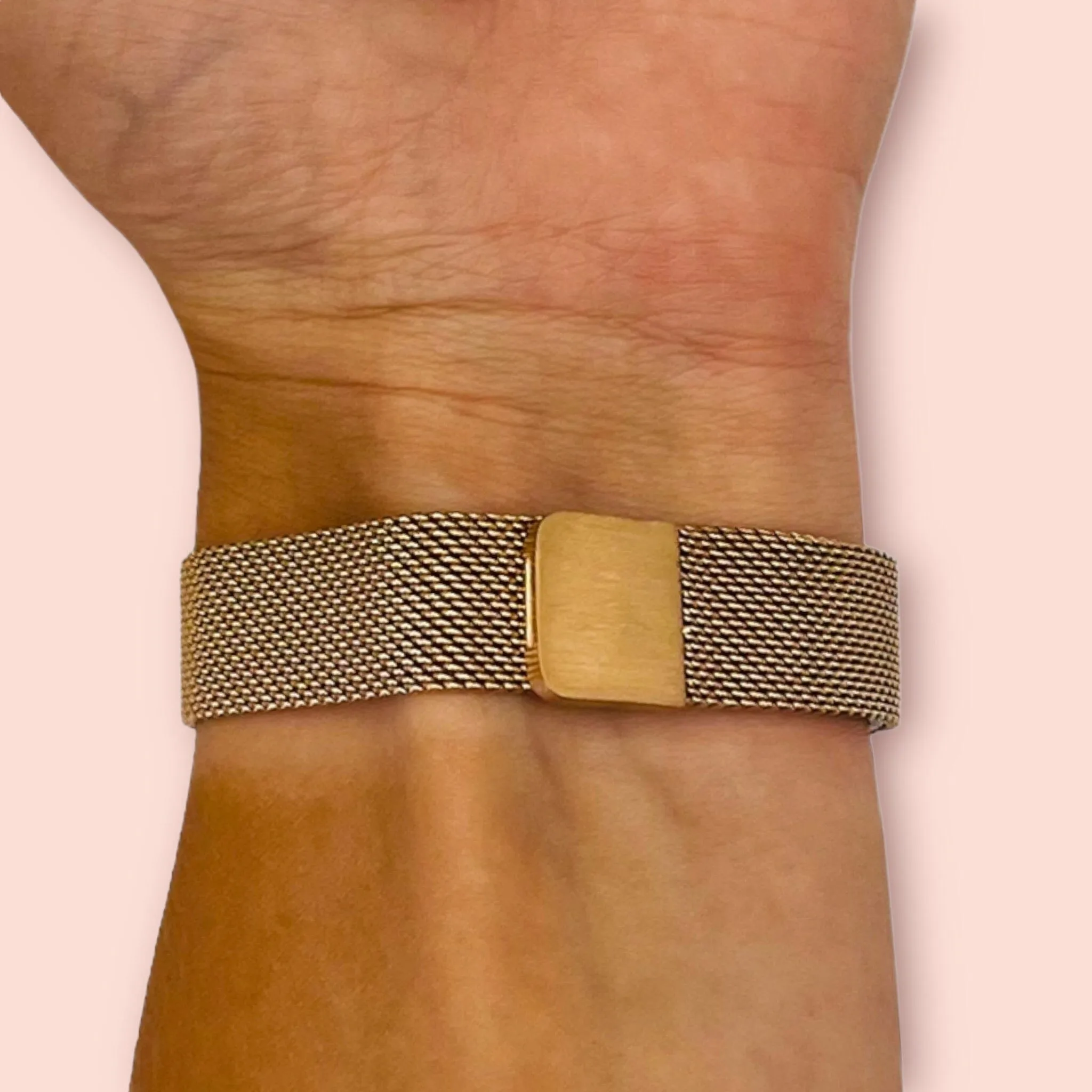 Replacement Milanese Watch Straps compatible wth the Fitbit Inspire 2