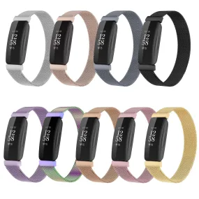 Replacement Milanese Watch Straps compatible wth the Fitbit Inspire 2