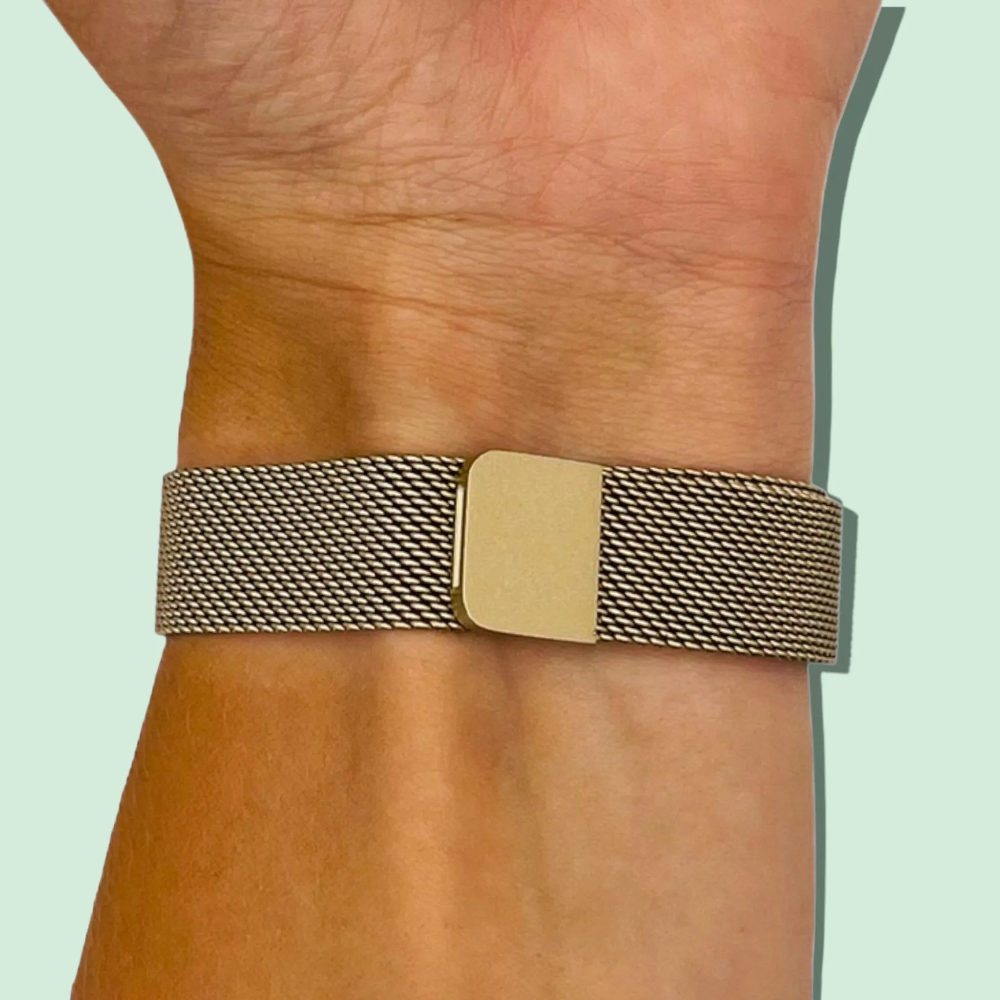 Replacement Milanese Watch Straps compatible wth the Fitbit Inspire 2